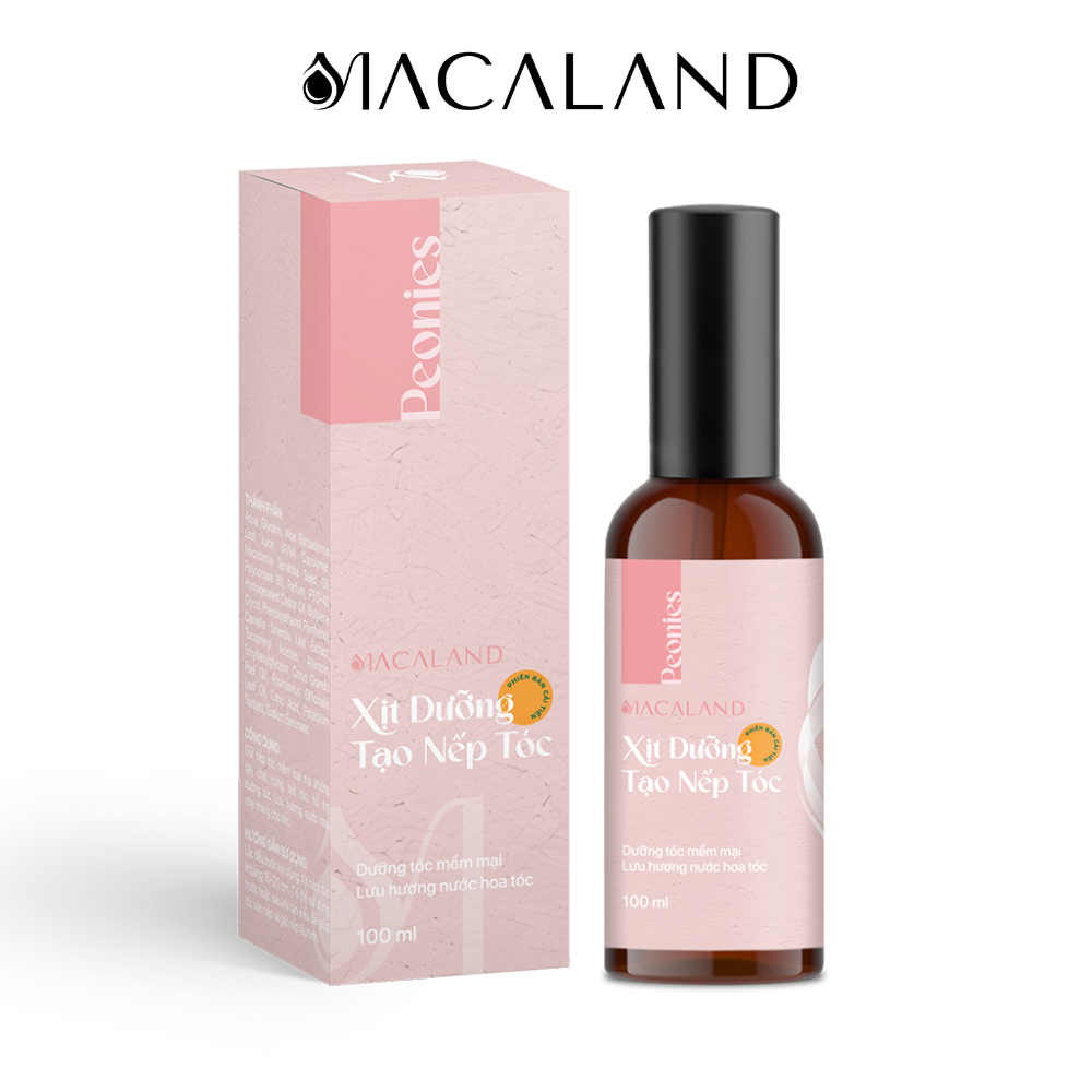 Xịt giữ nếp tạo kiểu và dưỡng tóc 3in1 100ml MACALAND hương nước hoa_thumbnail_12