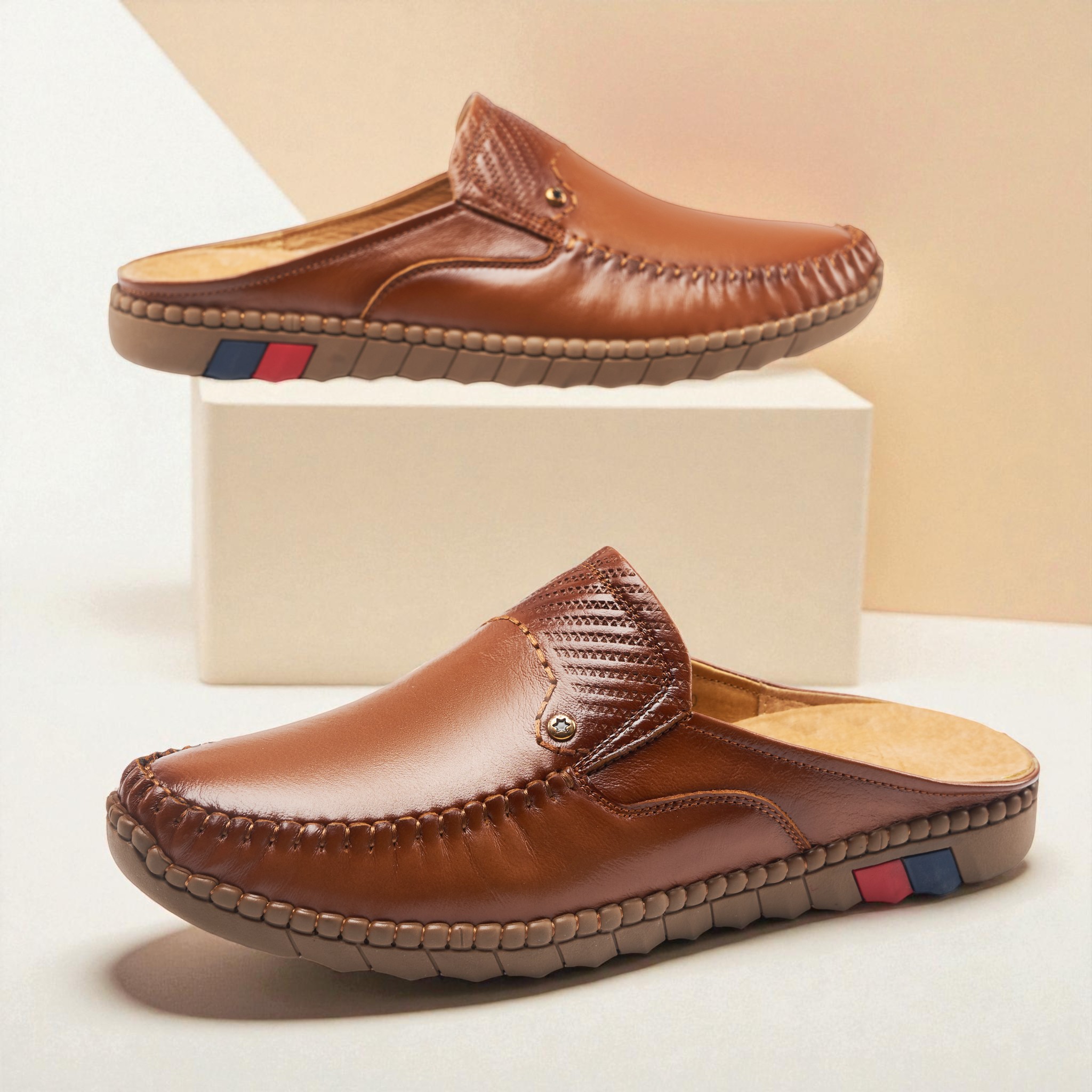 Dép Sabo Da Bò Nam TM-SA90