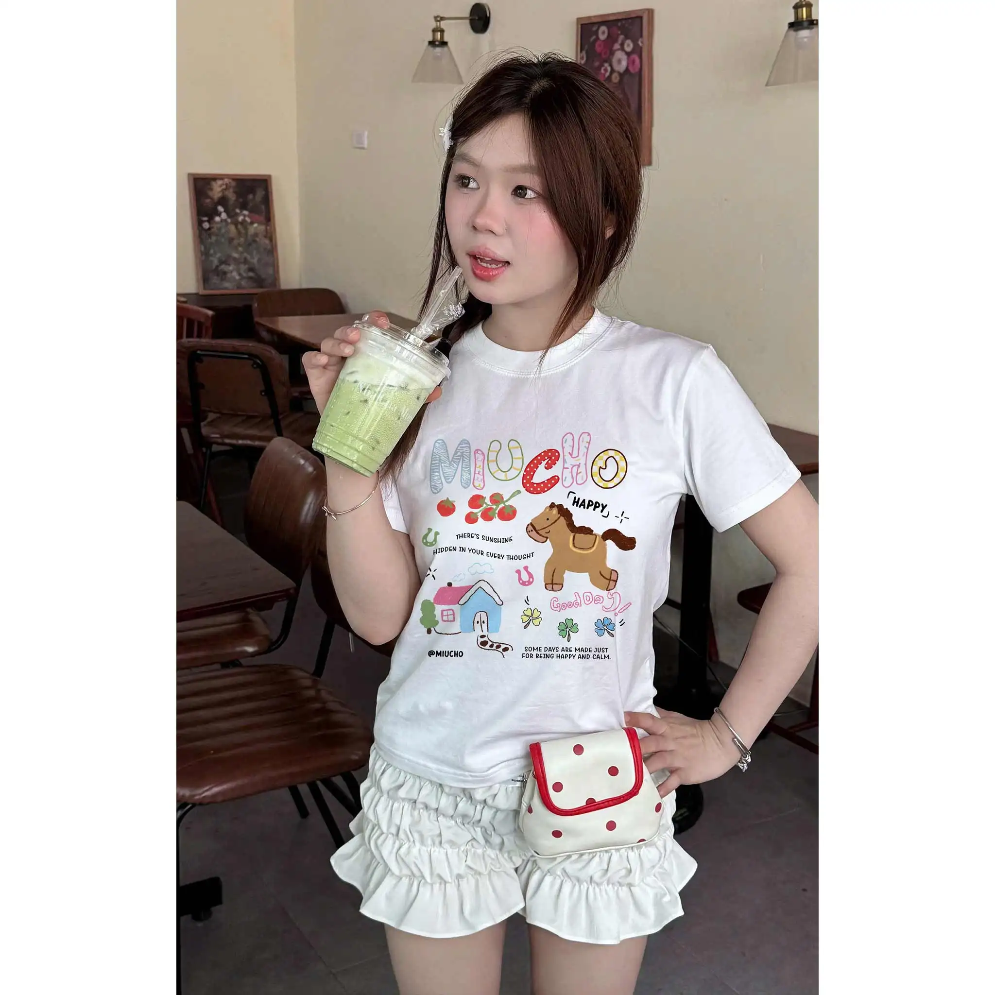 Áo baby tee nữ Miucho cotton co giãn 2 chiều thoáng mát cartoon in mix dễ thương nhiều màu 2740_thumbnail_3