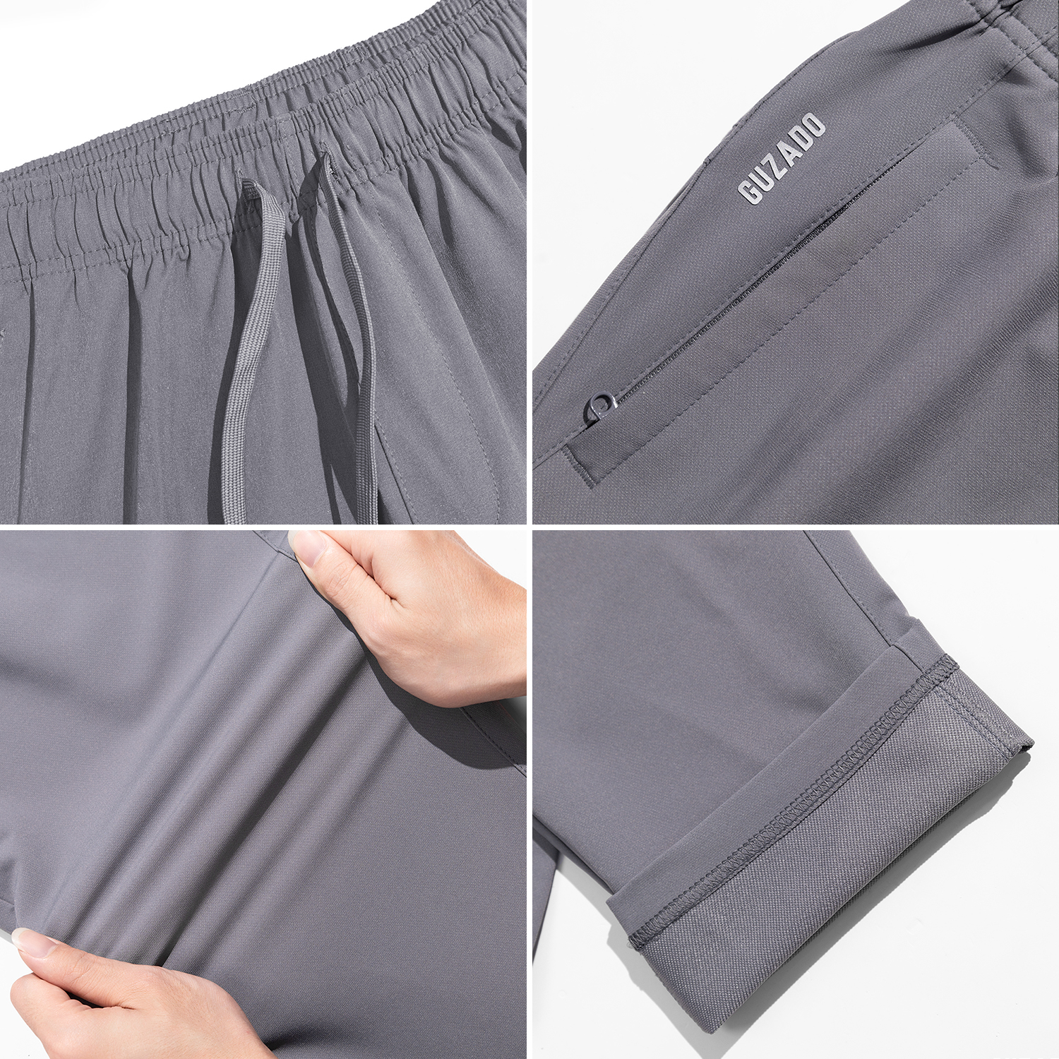 Quần dài nam GUZADO Chất Vải Gió Thể Thao GDC01_thumbnail_2