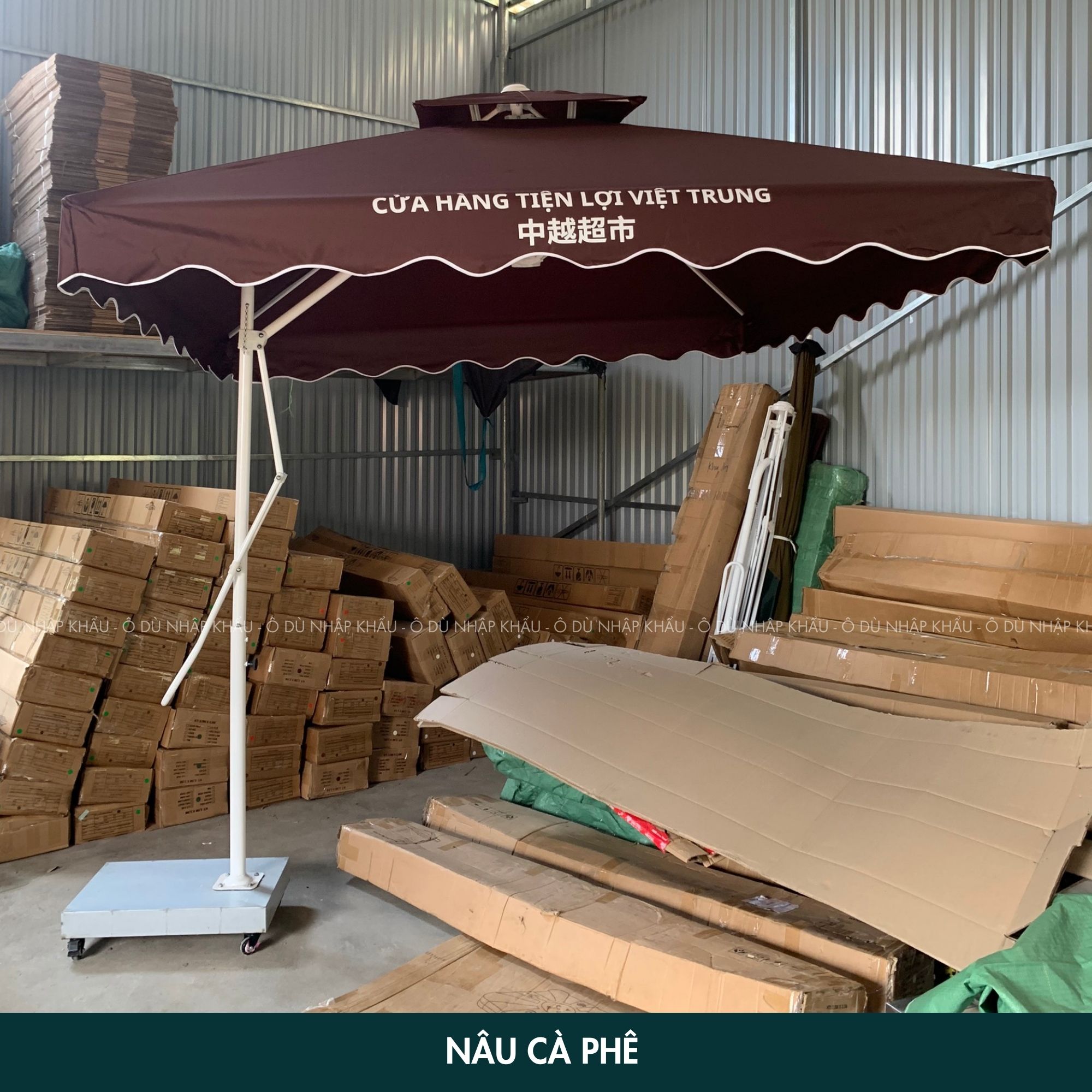 Dù lệch tâm vuông 2m5 nhập khẩu – Vải chống thấm PU, khung thép sơn tĩnh điện, bảo hành 1 năm_thumbnail_7