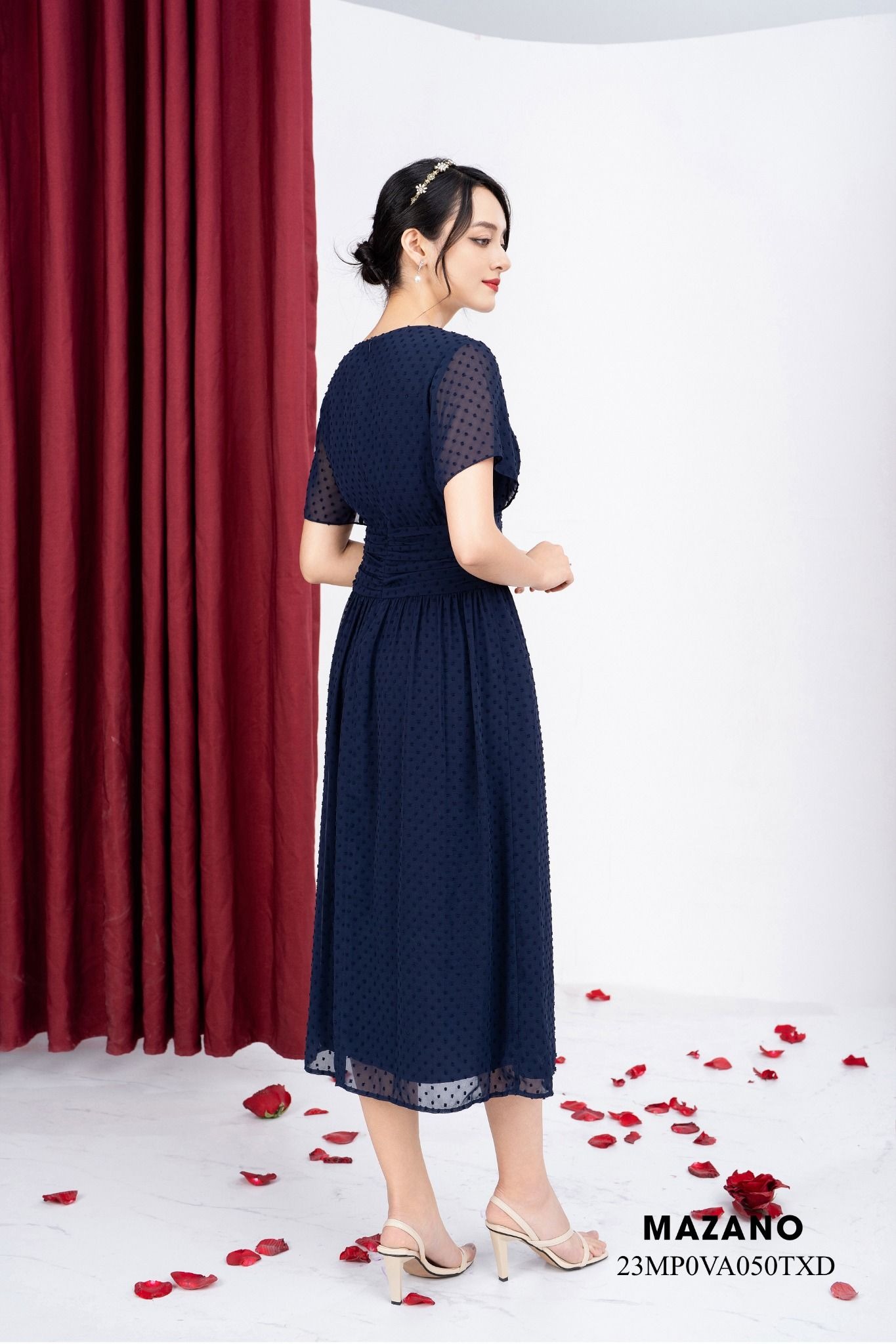 ĐẦM TIỆC VOAN CHẤM BI 3D ĐÍNH ĐÁ_thumbnail_3