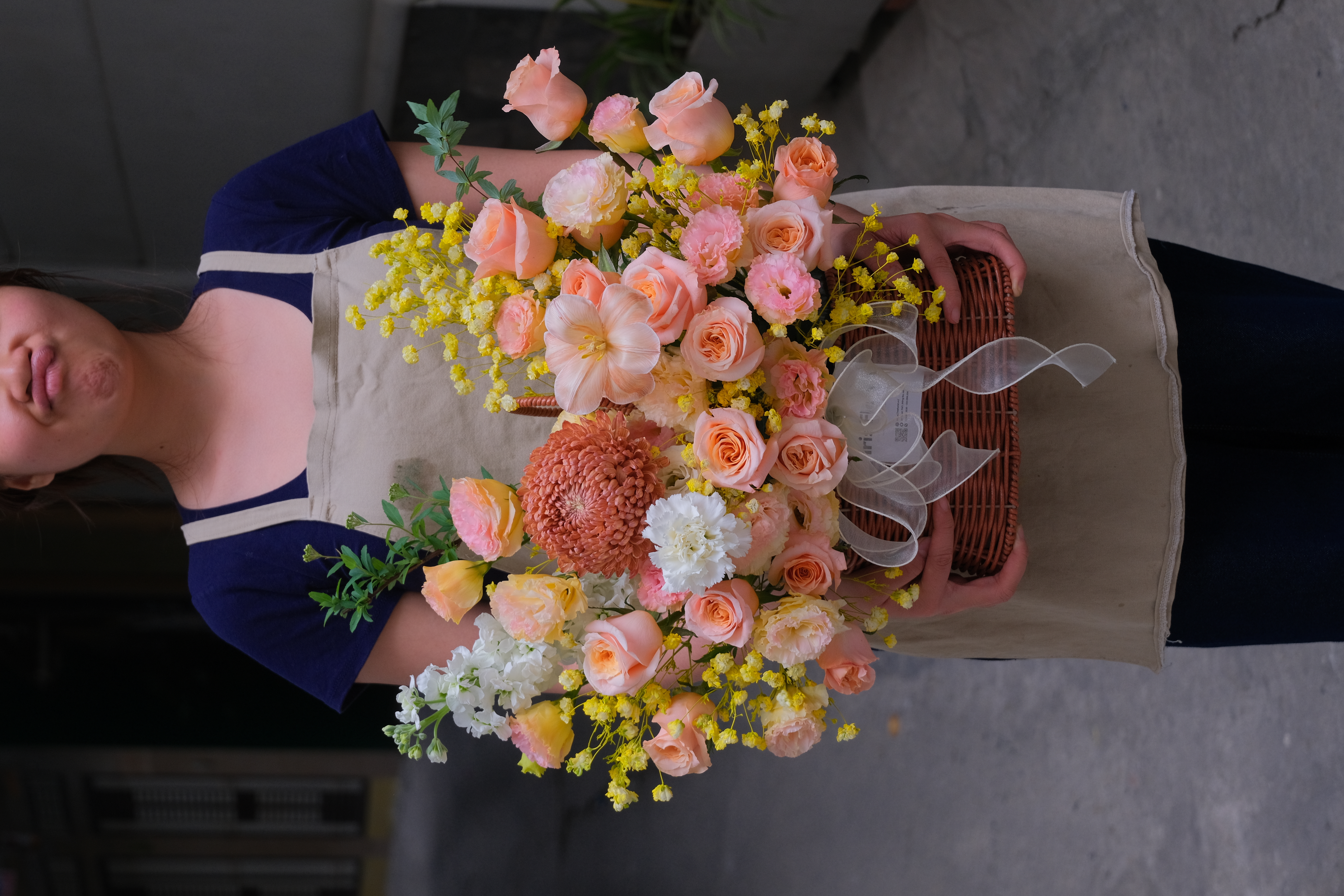 Giỏ hoa mây - Tone Nâu Cafe_thumbnail_3