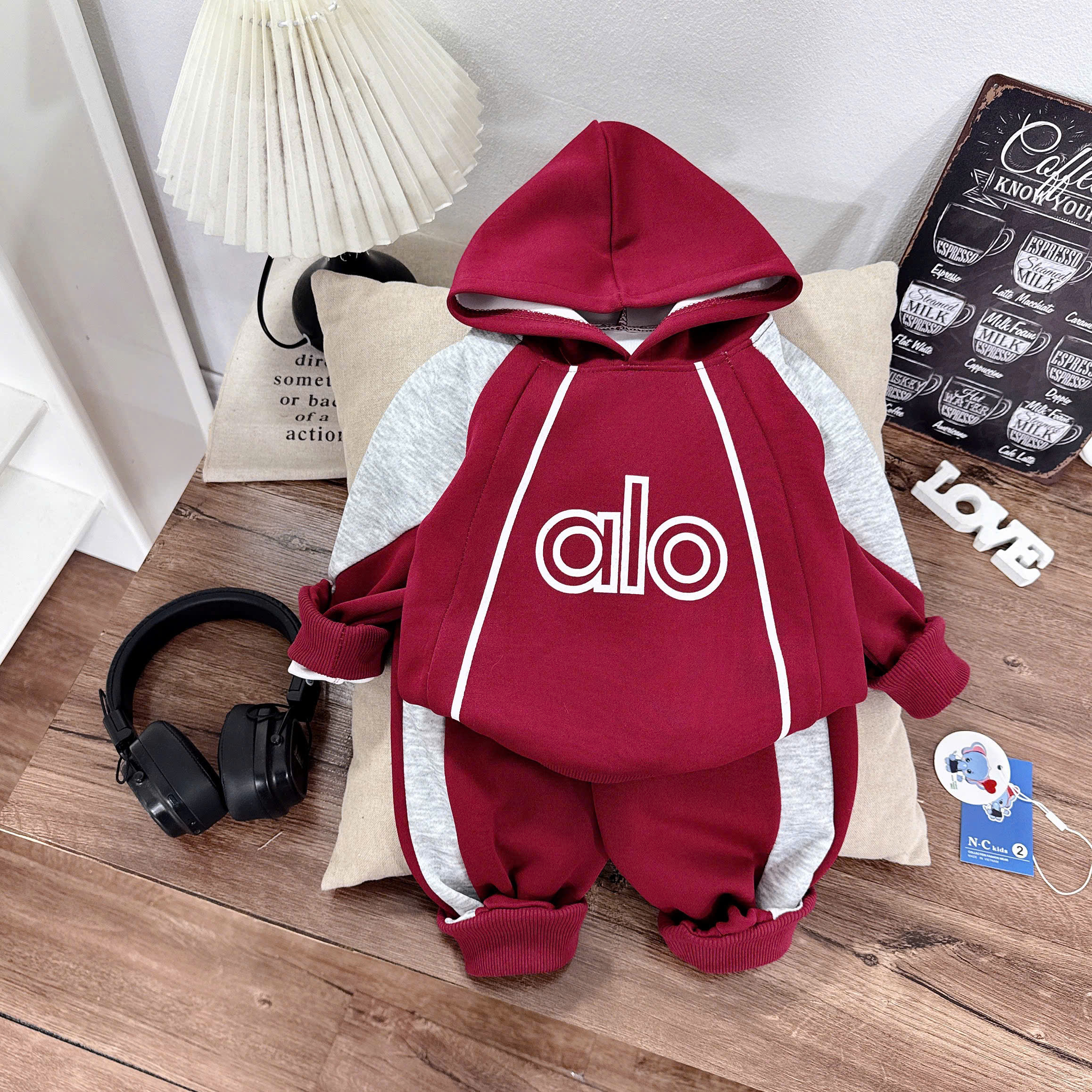 Q92 BỘ HOODIE DÀI TAY ALO GIỮA ÁO- A210.400