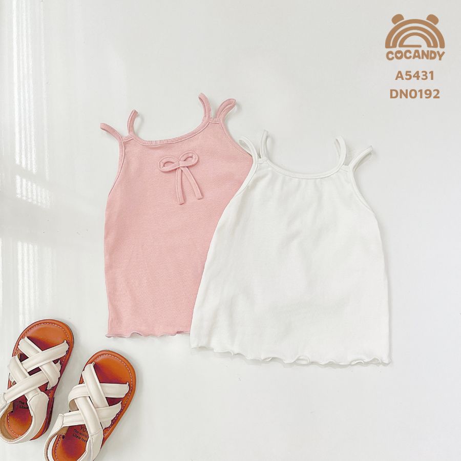 Sét áo 2 dây trơn nơ ngực