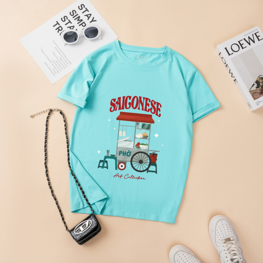 [Form rộng] Áo thun Du Lịch Sài Gòn 2025 - Áo phông nữ thời trang Loza G309_thumbnail_7