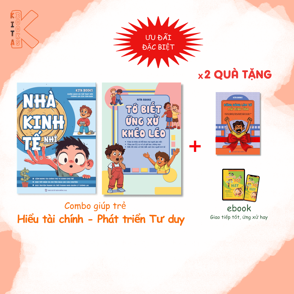 📚 COMBO 3 CUỐN: HIỂU TIỀN – BIẾT ỨNG XỬ – GIỮ BÌNH TĨNH