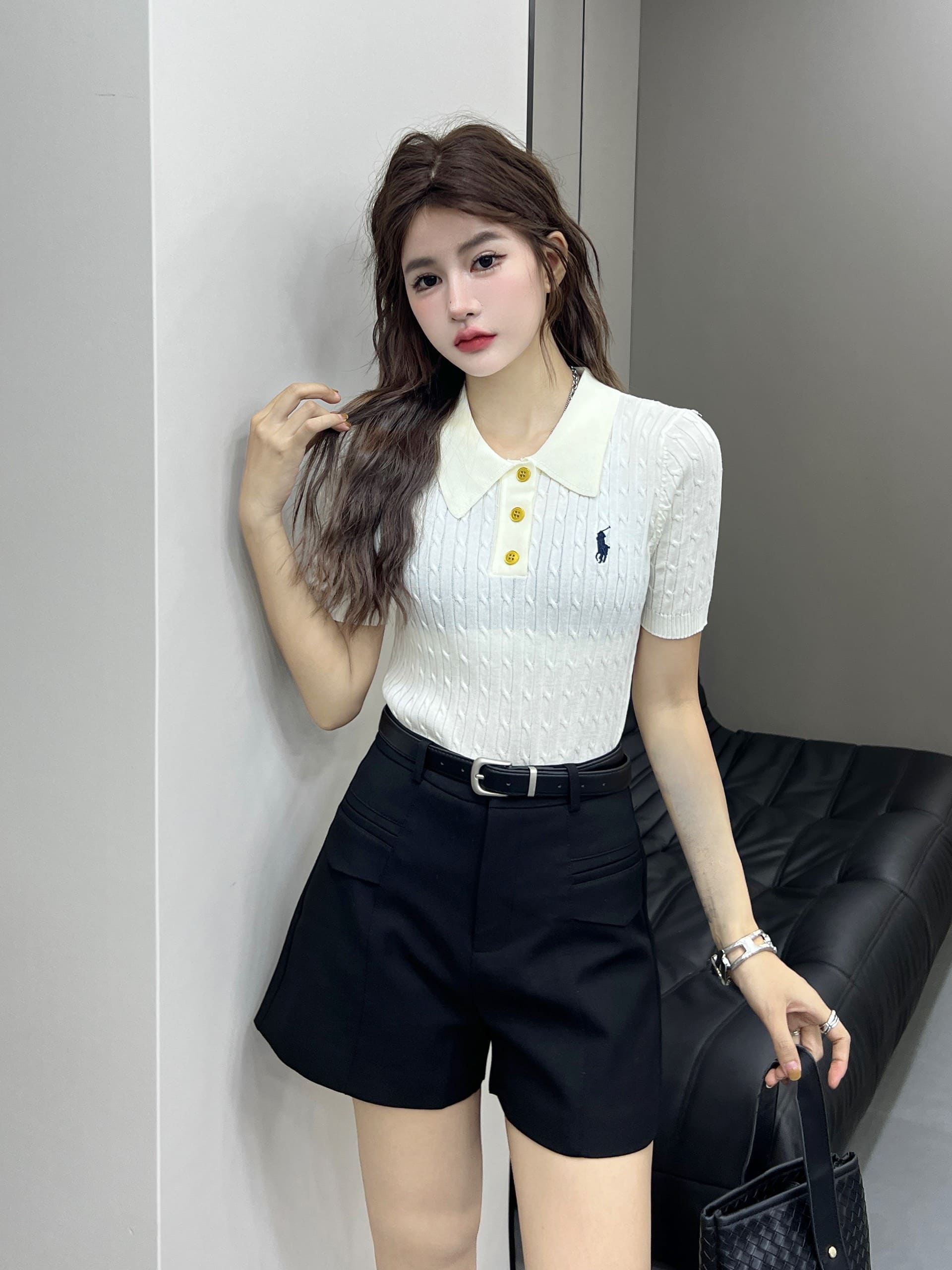 Áo Len Logo Thêu Ngựa Thiết Kế Trẻ Trung Bắt Kịp Xu Hướng_thumbnail_2