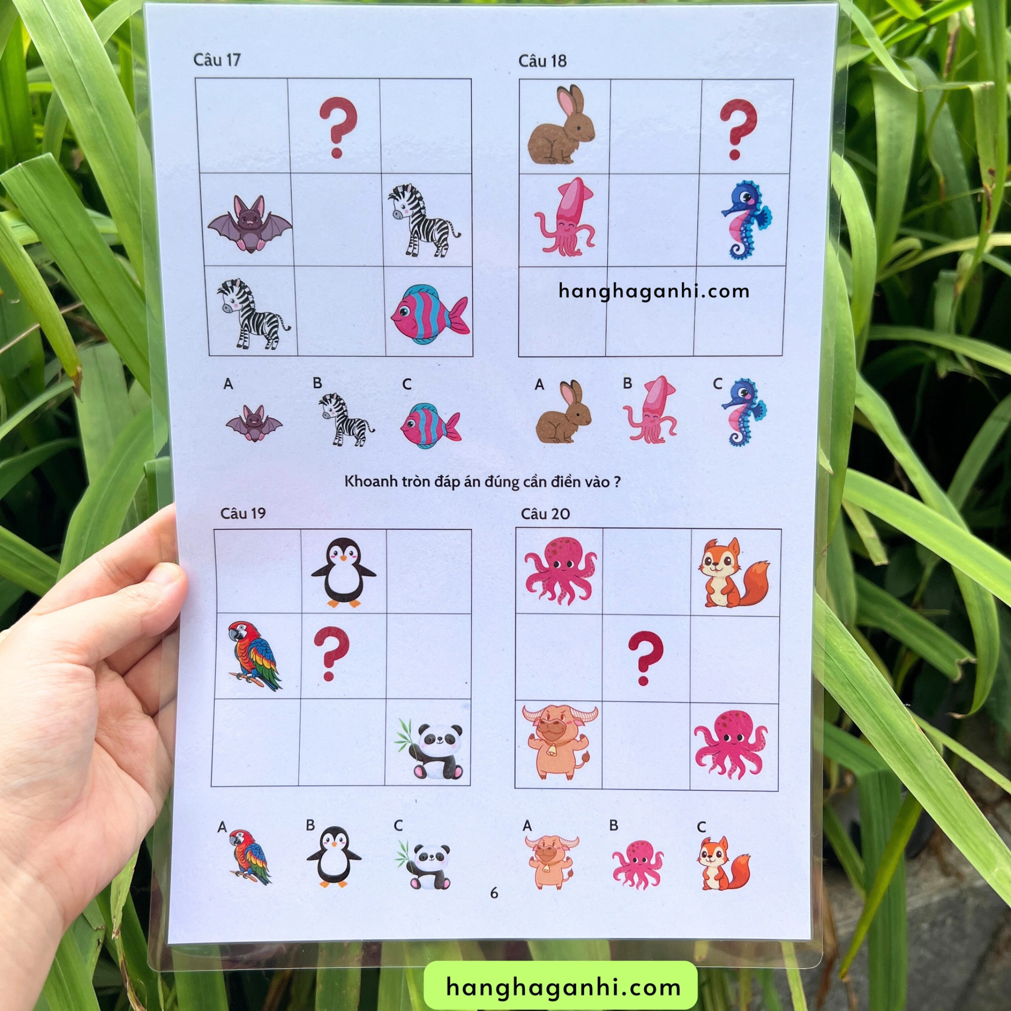 Học liệu Tư Duy sáng tạo Sudoku cho bé, bóc dán, viết xóa được_thumbnail_10