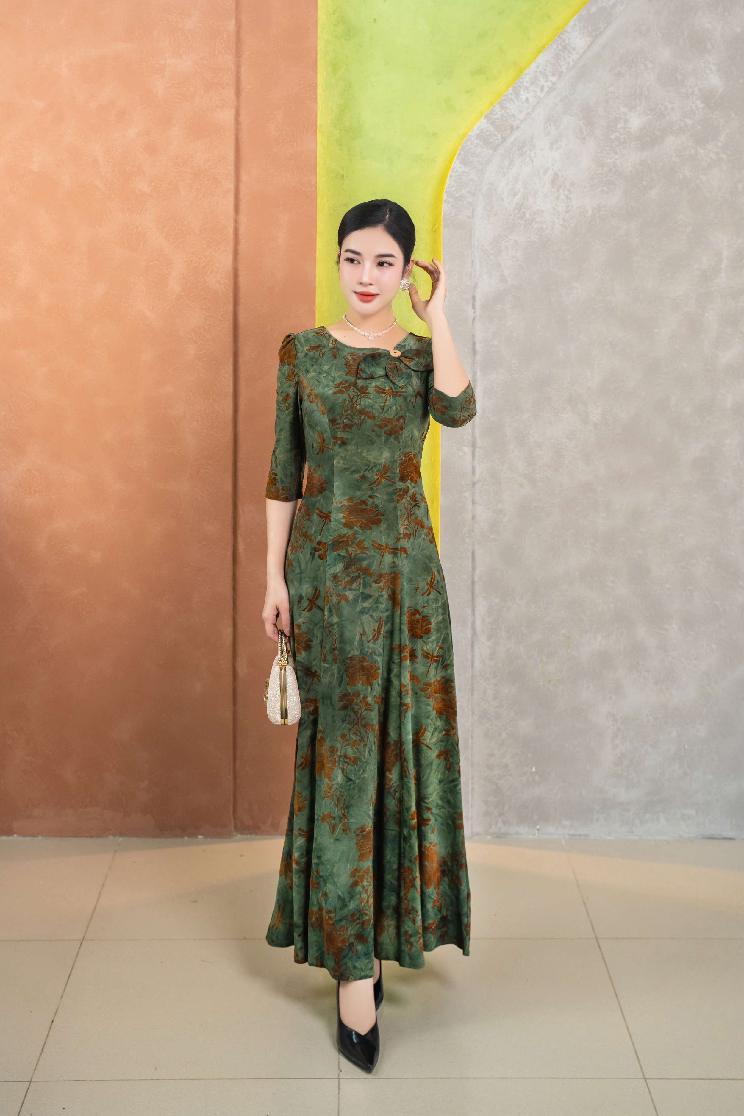 Đầm suông - Y2090 - Thương hiệu Zonbig