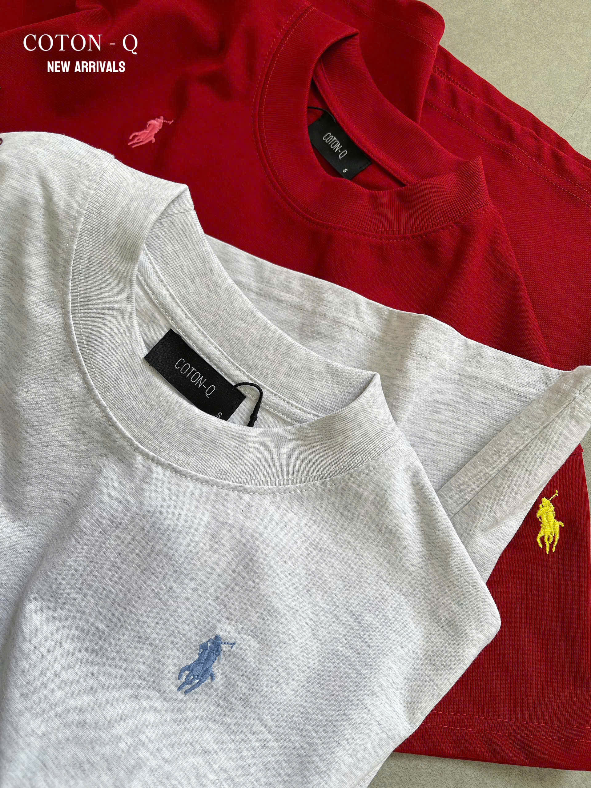 Áo thun thêu ngựa ( NGẪU NHIÊN )_thumbnail_7