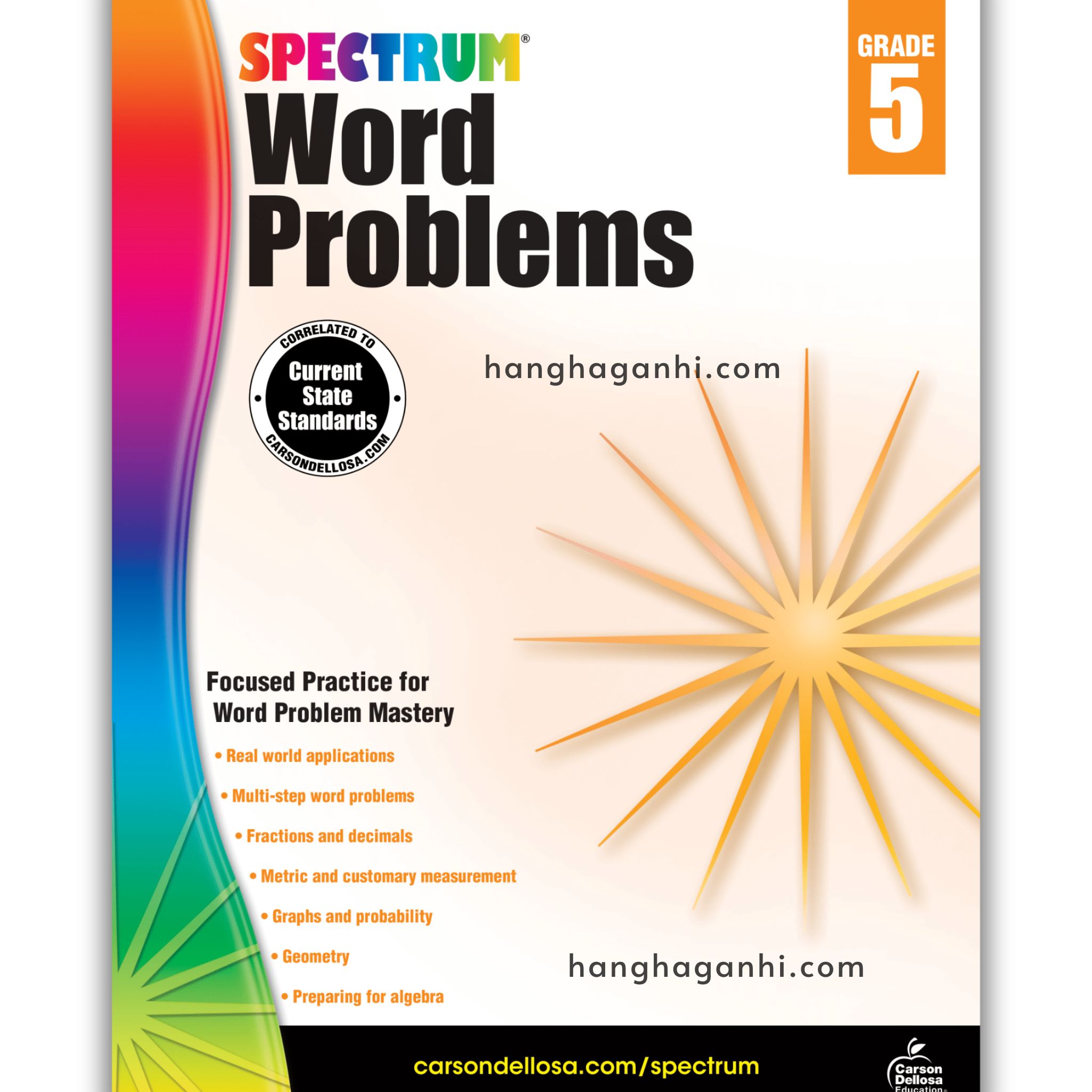 Sách Spectrum Word Problems Workbook Grade 5_thumbnail_0
