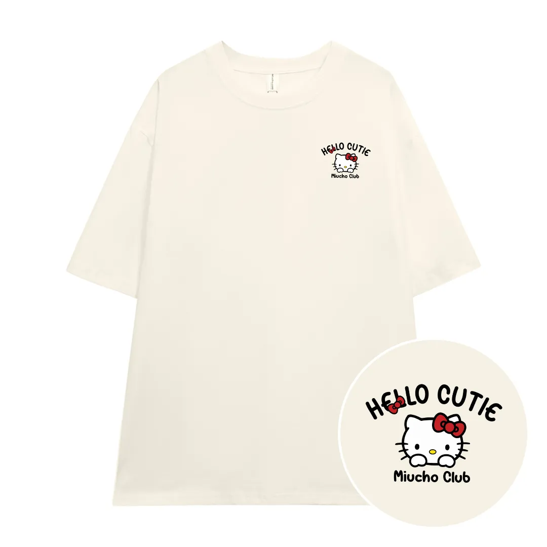 Áo thun nữ form rộng Miucho cotton co giãn 2 chiều thoáng mát cổ tròn HELLO CUTIE in mix 2687_thumbnail_9