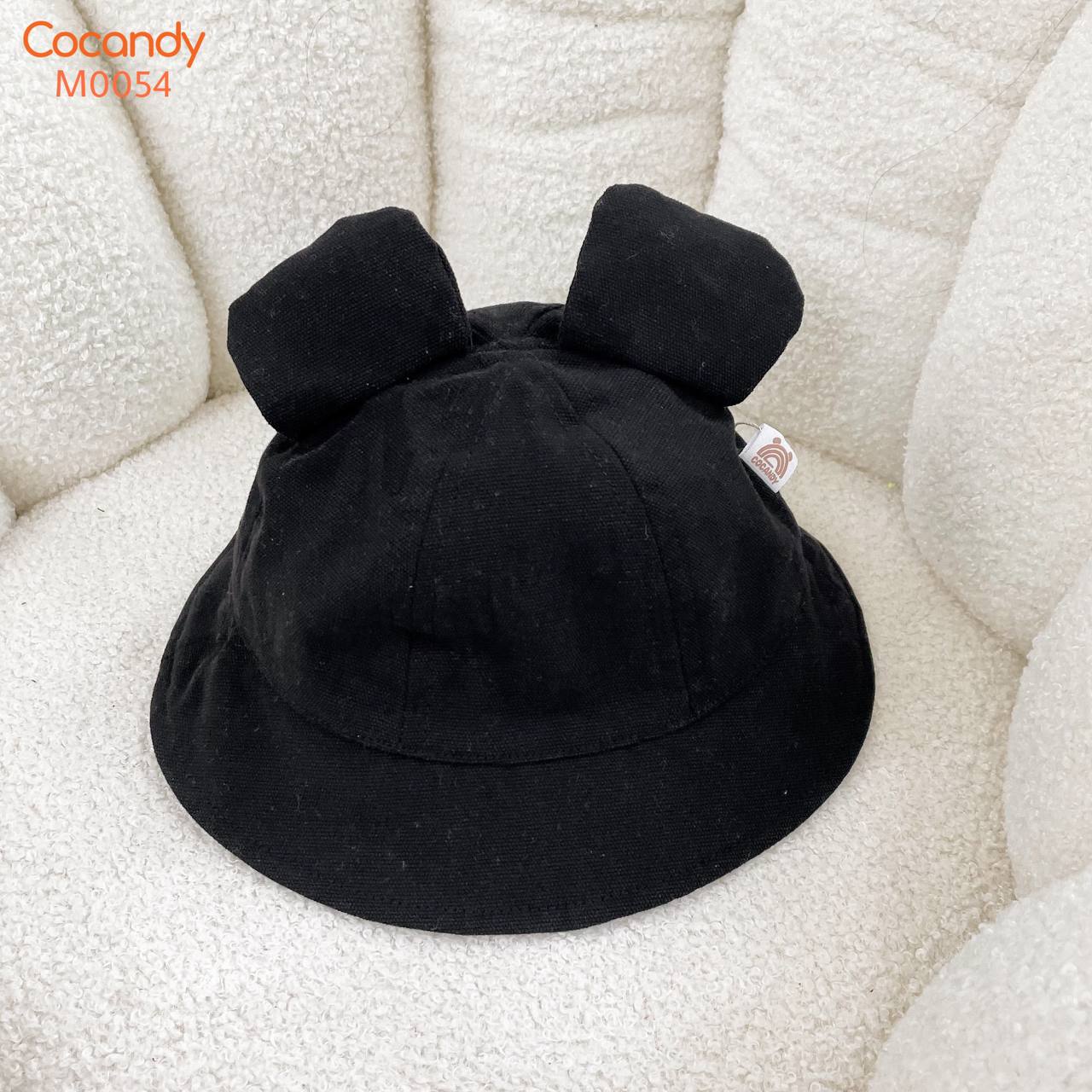 Mũ vành ĐEN tai gấu