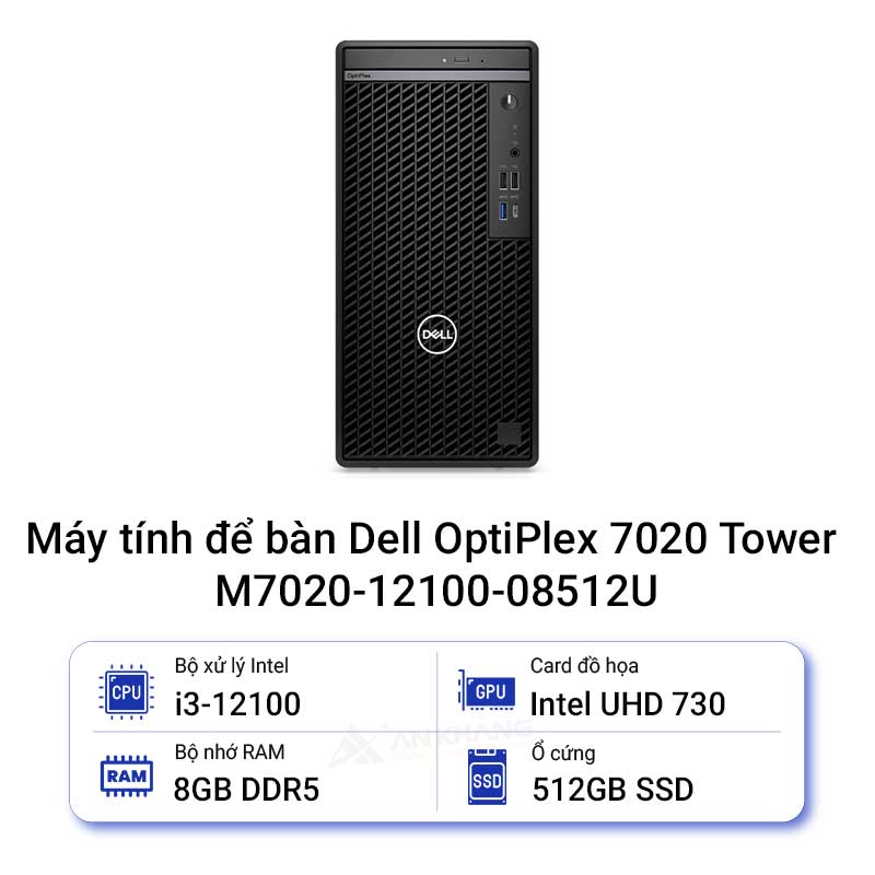 Máy tính để bàn Dell OptiPlex 7020 Tower M7020-12100