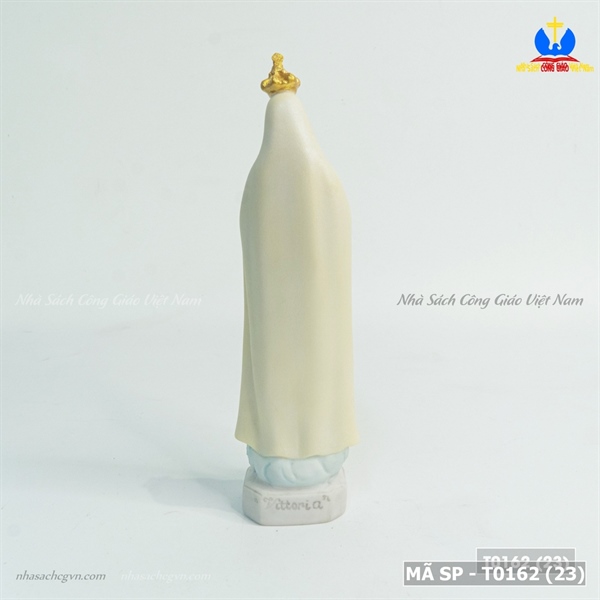 Tượng sứ Đức Mẹ Fatima vương miện 15cm ✔_thumbnail_1