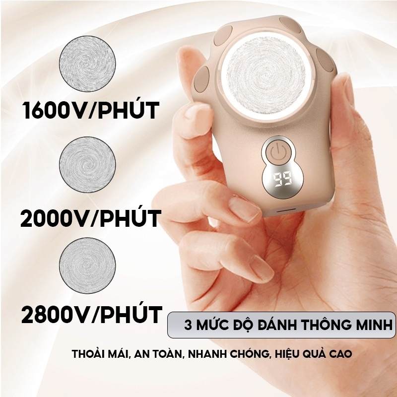 Máy Chà Gót Chân NMIMART Tẩy Tế Bào Chết Tự Động, 3 Đầu Mài Đa Dụng MCG01_thumbnail_3