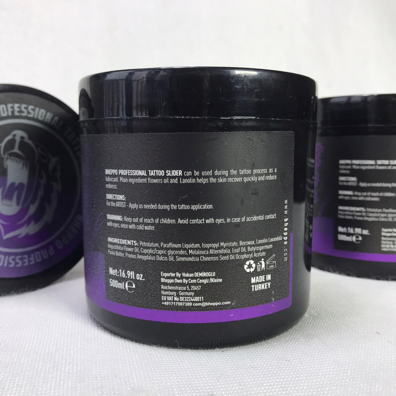 BHEPPO TATTOO GILDE (500ml) - BHEPPO PROFESSIONAL TATTOO SLIDER._thumbnail_3