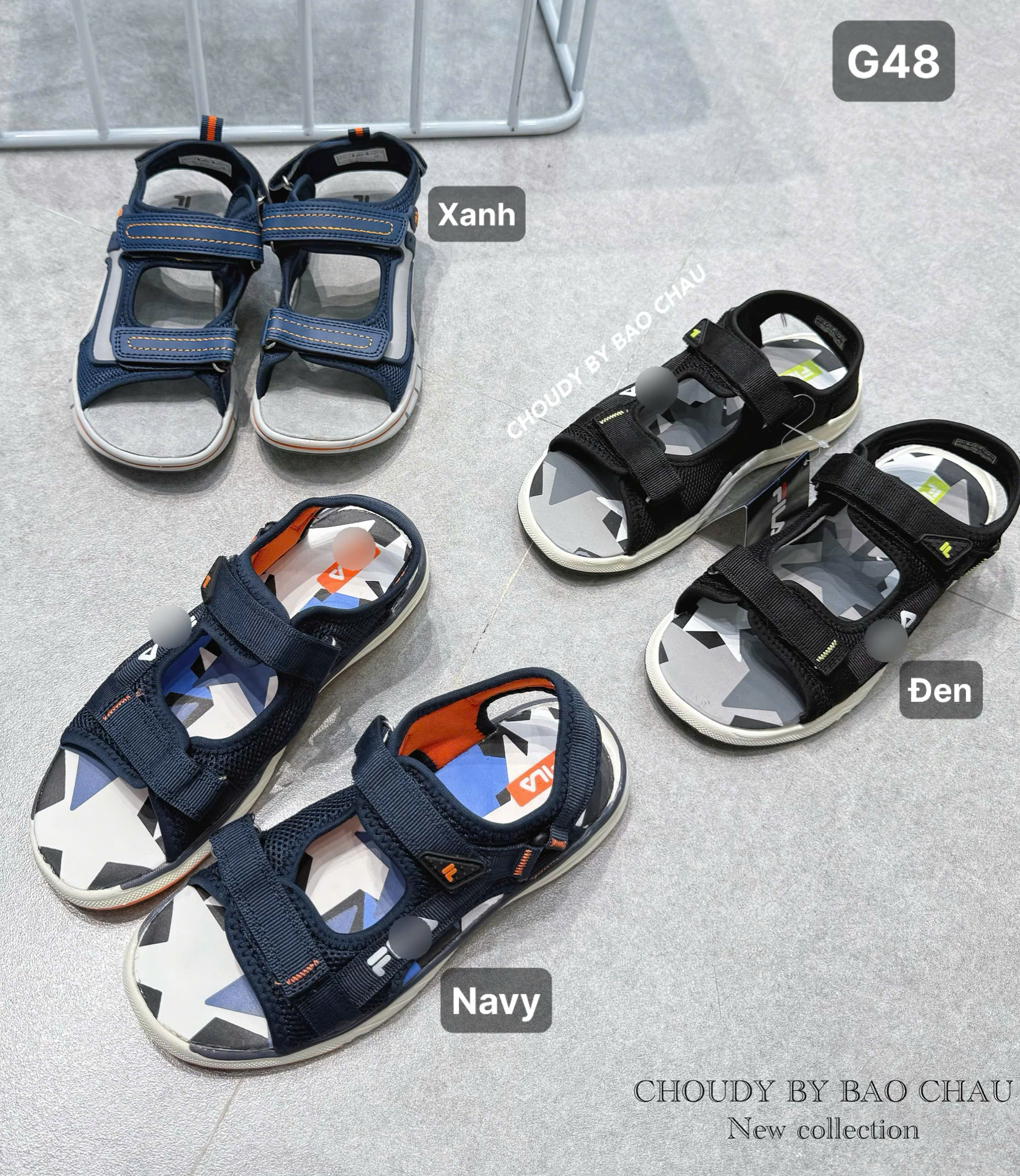 G48 SANDAL 3 MÀU