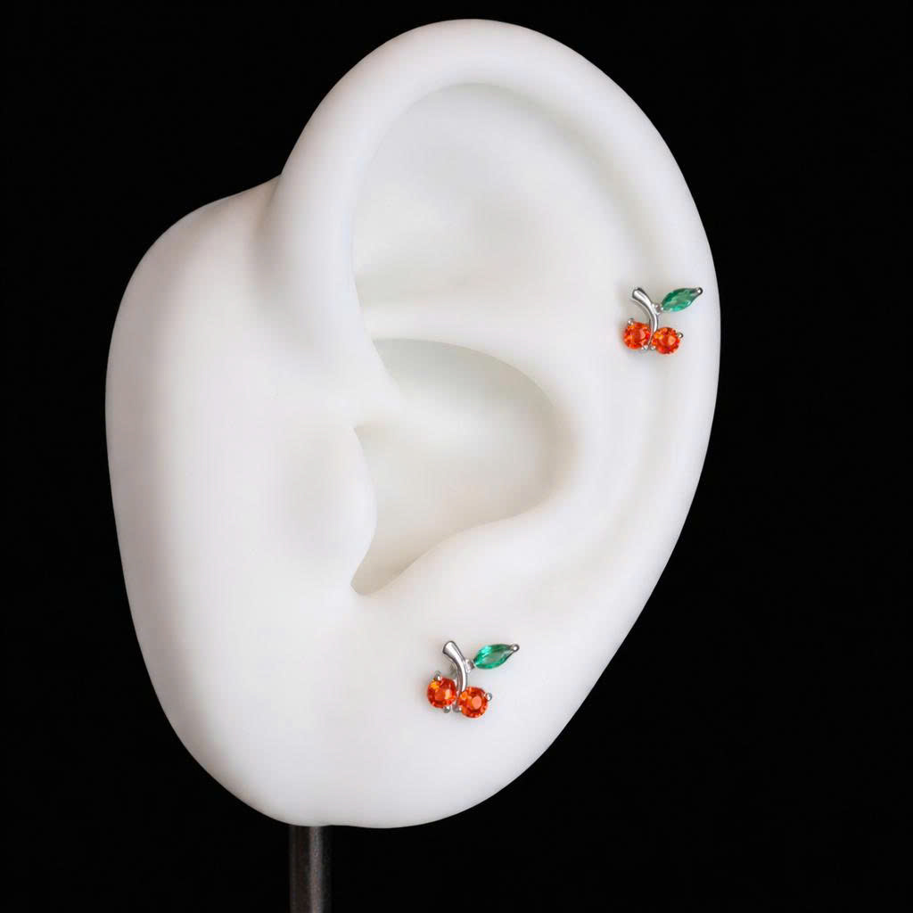 Khuyên kiểu titan cherry đỏ mini_thumbnail_3