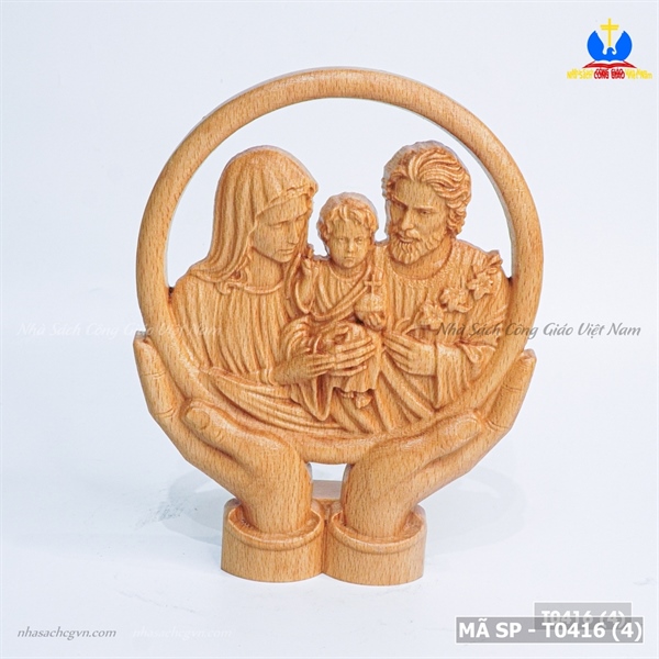 Phù điêu gỗ Gia Đình Thánh Gia BTMN009_thumbnail_4