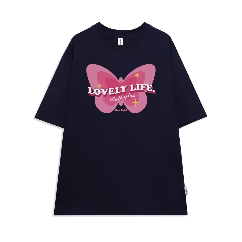 Áo thun form rộng nữ tay lỡ Miucho oversize chất vải cotton AT226 Miucho in hình hoạ tiết_thumbnail_10