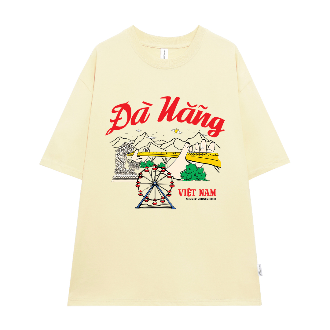 Áo thun du lịch Đà Nẵng ATD1262 Miucho vải cotton thoáng mát in mix_thumbnail_7