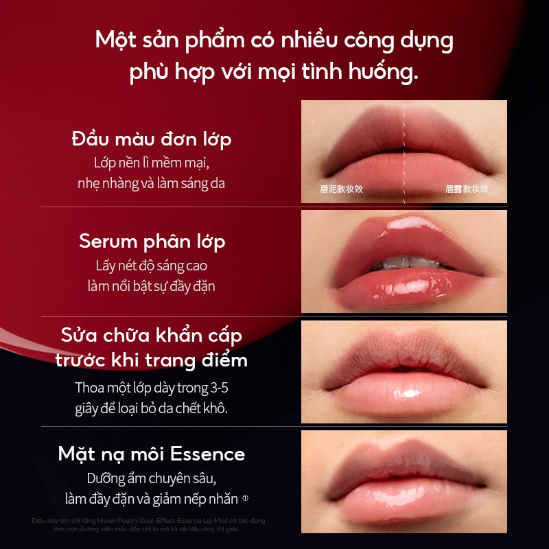 [MULANSHI] Son kem 2 đầu Mooekiss Mulanshi Essence Clay Matte (mã M)