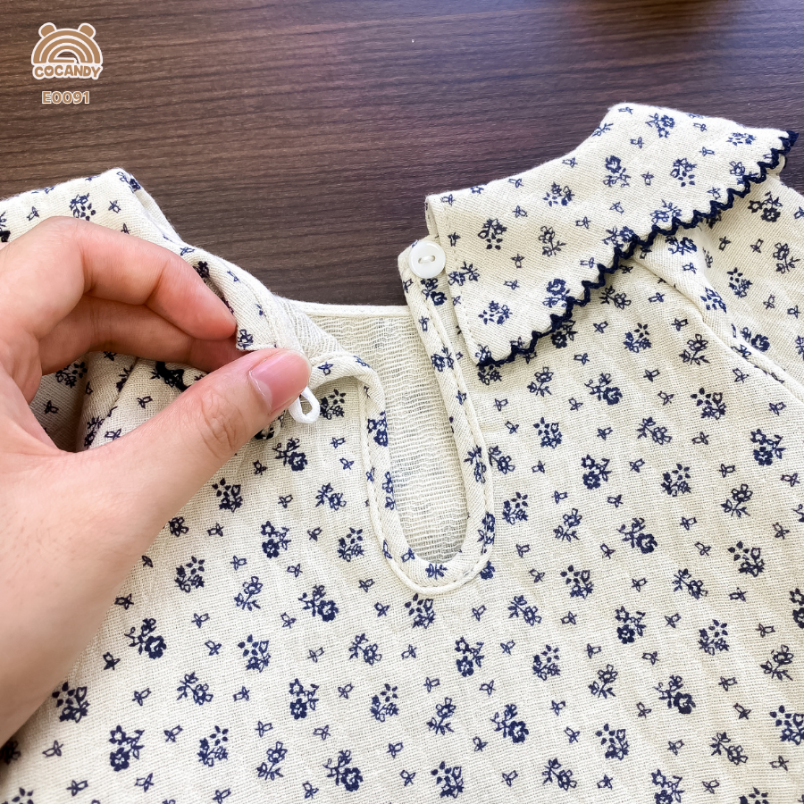 Áo dài BE hoa nhí xanh cổ sóng_thumbnail_6