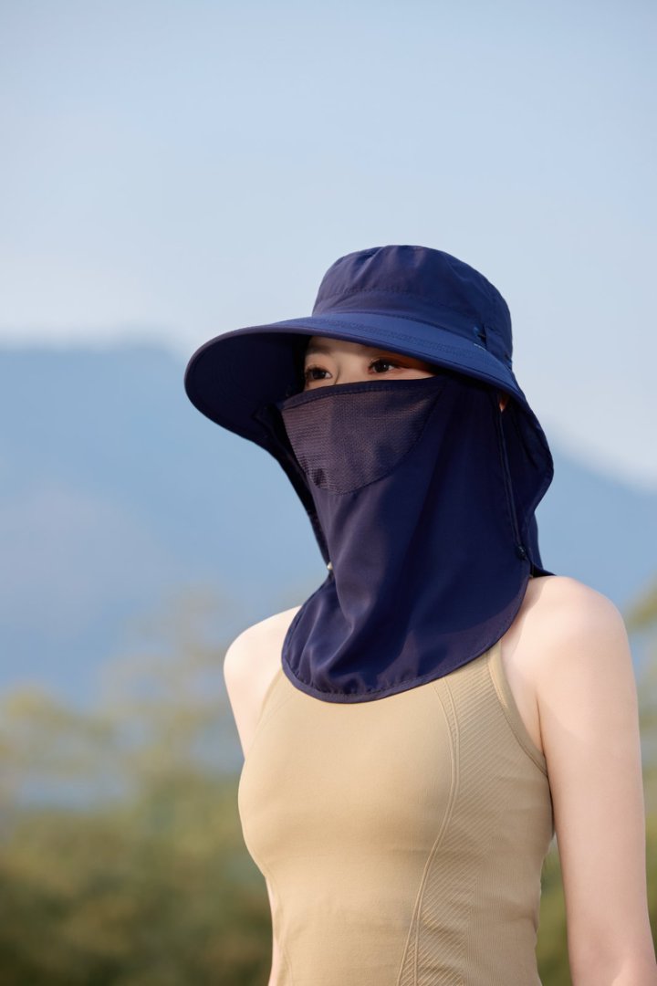 Mũ bucket Golf Hàn Quốc có che gáy & che mặt dành cho nữ HZ2515_thumbnail_8