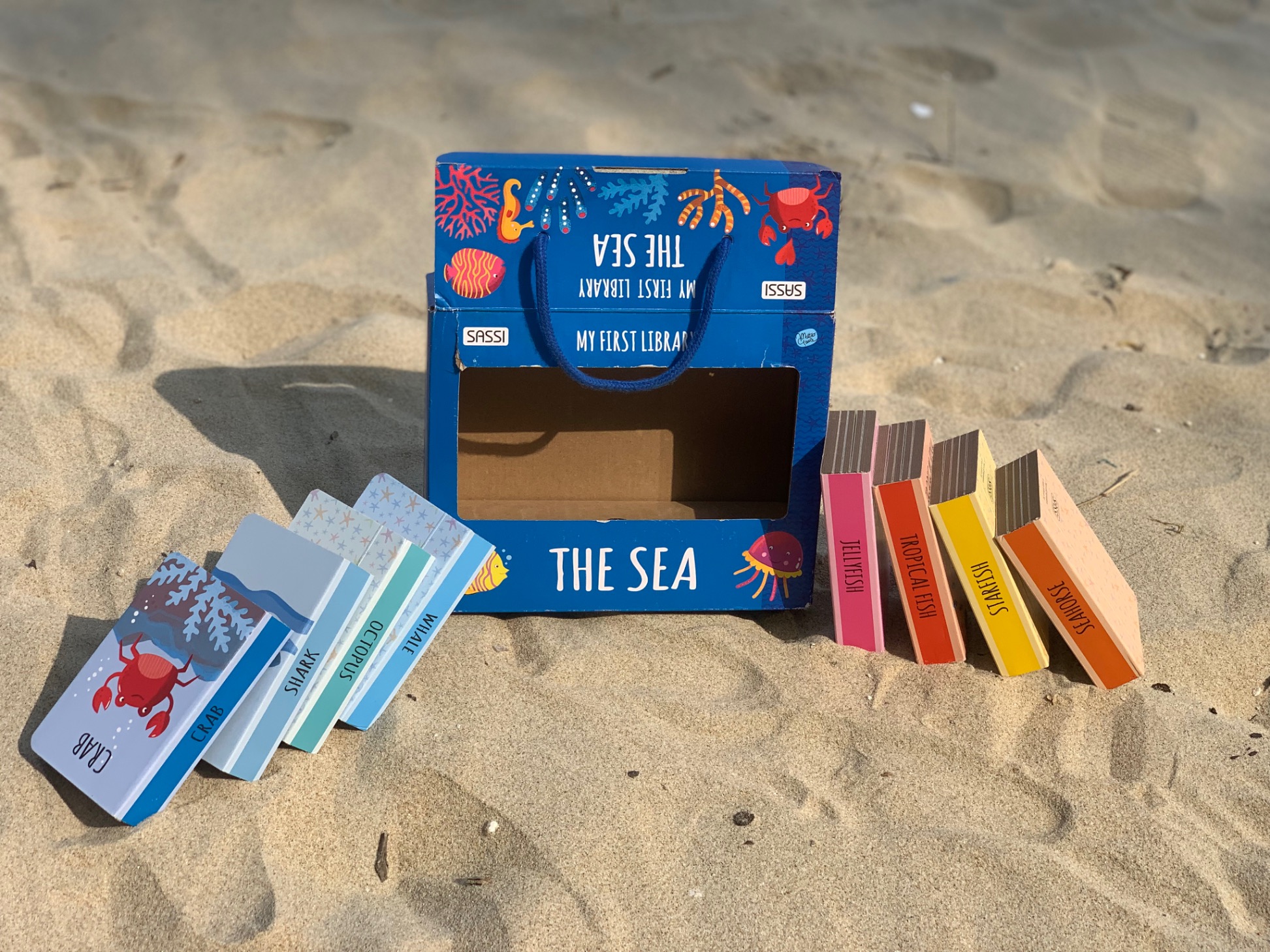 (1,23kg) Set MY FIRST LIBRARY - THE SEA (GIÁ WEB SASSI 438K)