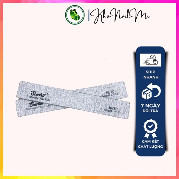 Dũa - loại dày - chữ nhật - xịn chuyên mài bột 80/80