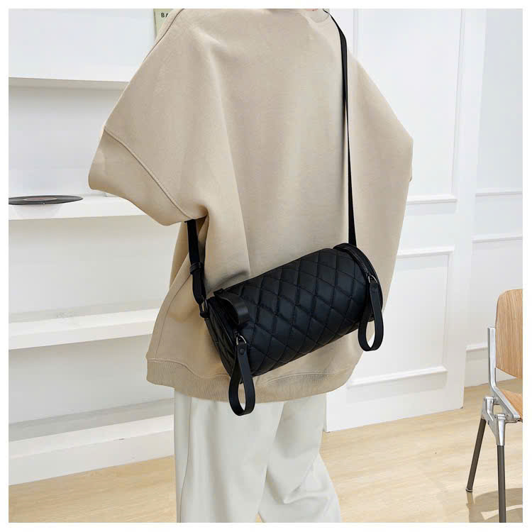 Túi Trống Thể Thao Tập Gym Yoga Nữ - Túi Trống Đeo Chéo Hình Thoi Style HQ, Chất Polyester Cao Cấp, Chống Nước_thumbnail_6