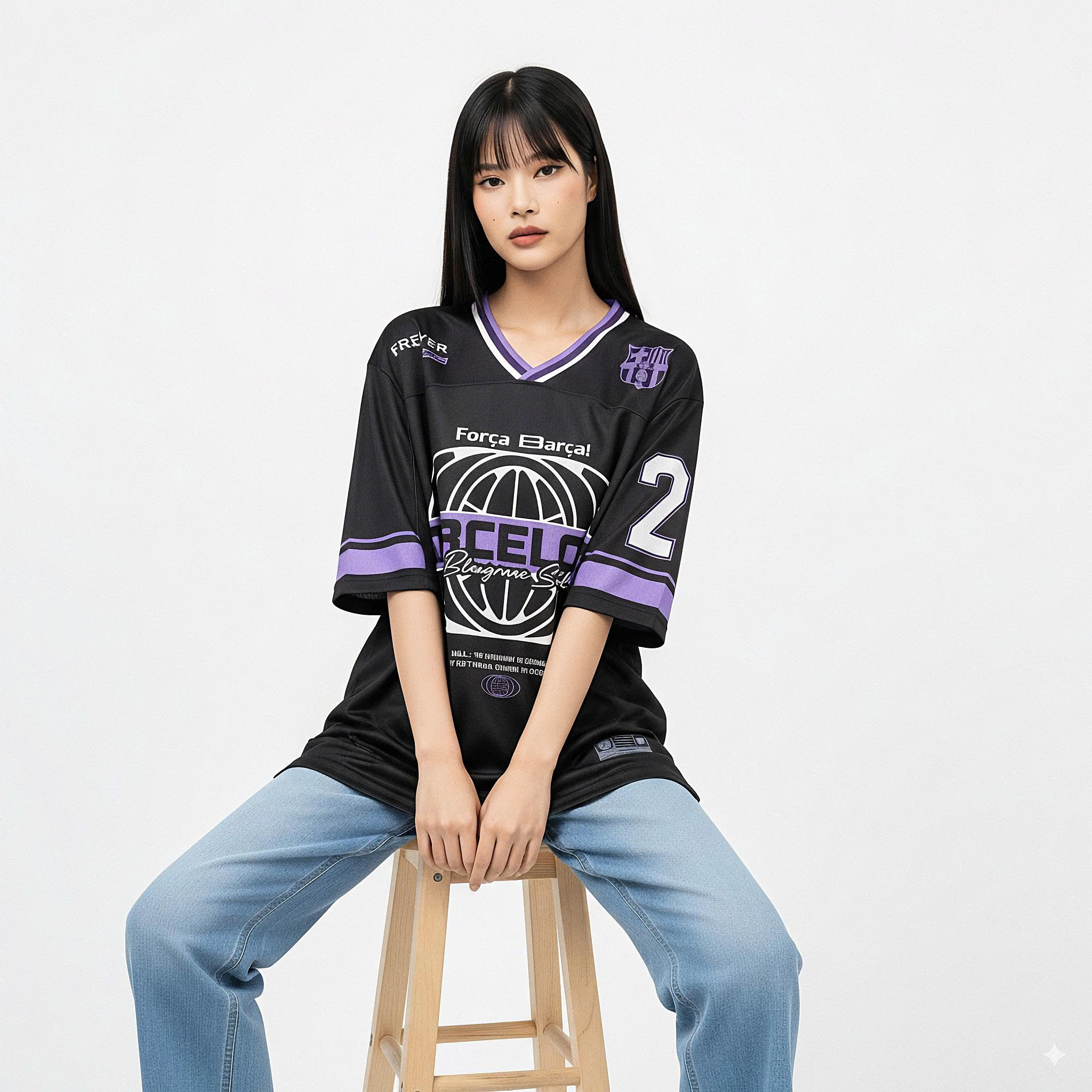 Áo Jersey Strivend CLB Barca đen_thumbnail_11