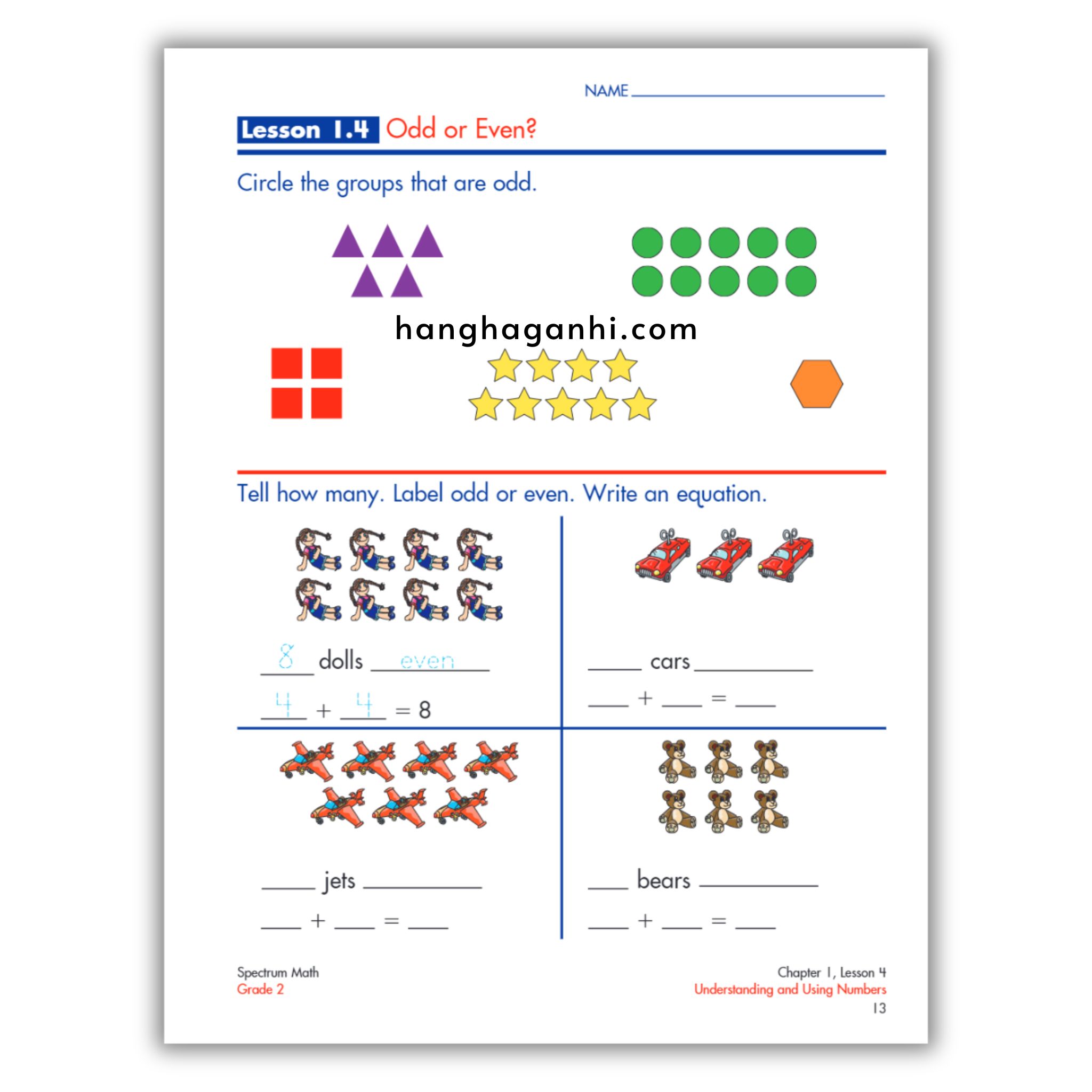 Spectrum Math Workbook Grade 2- Sách Toán Tiếng Anh cho bé lớp 2_thumbnail_3