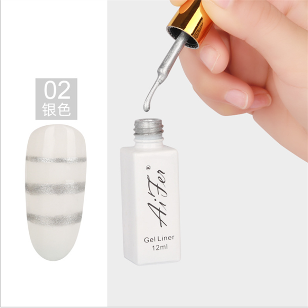 Gel cọ nét - 02 nhũ bạc - AiFer_thumbnail_0