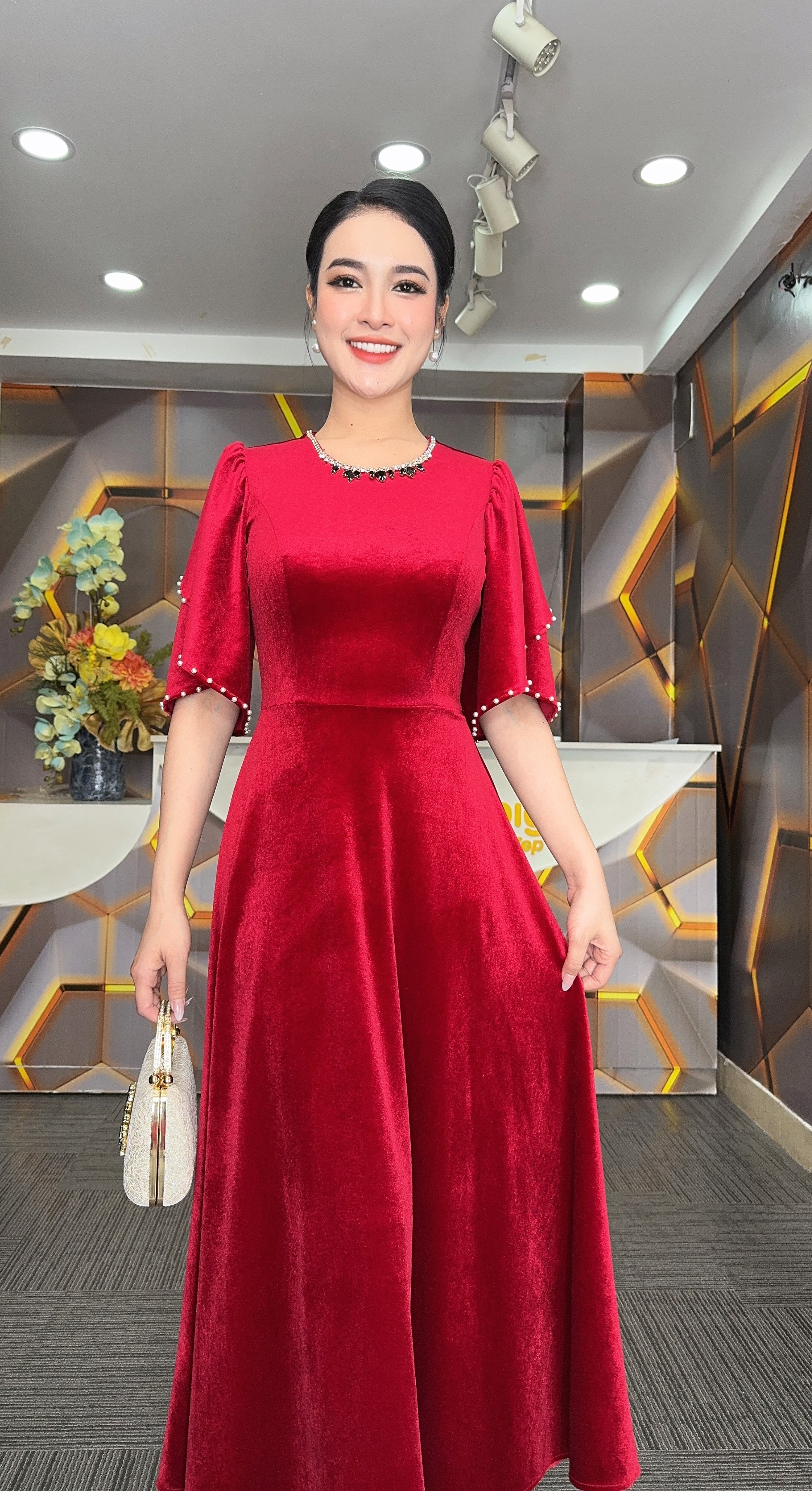 Đầm xòe - Y1850 - Thương hiệu Zonbig_thumbnail_3