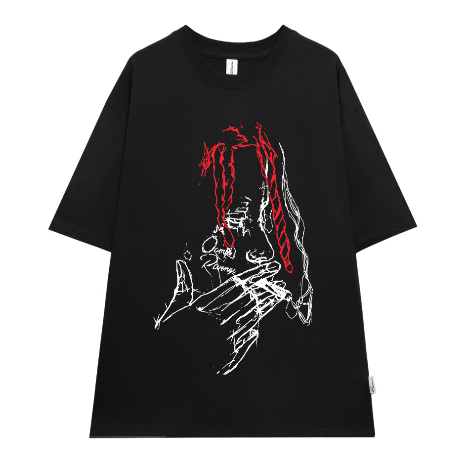 Áo thun nam form rộng ATD139 tay ngắn cổ tròn vải cotton Miucho Man in Artwork_thumbnail_6