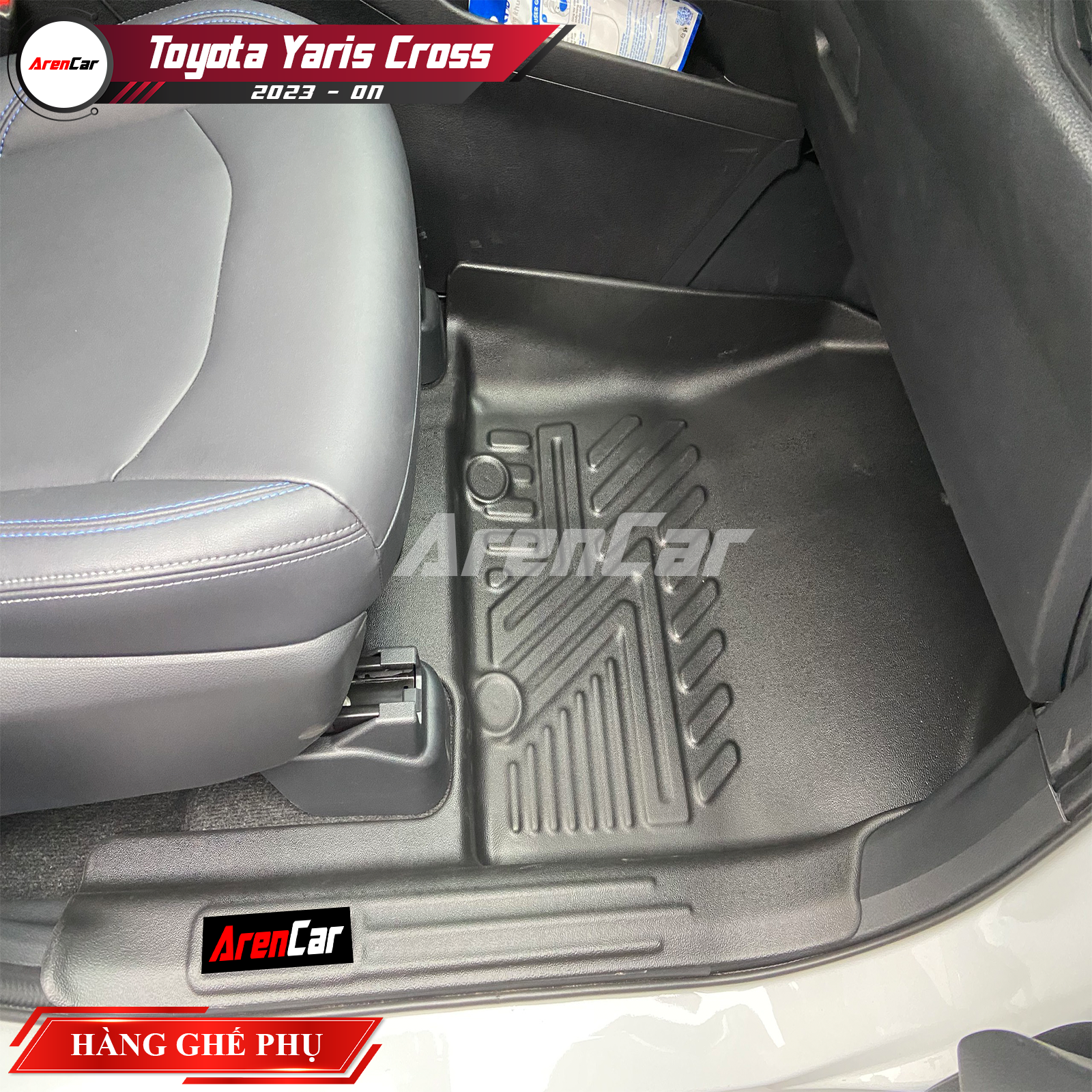 [Aren Car] Thảm Lót Sàn Ô Tô TPE Nhựa Đúc Toyota Yaris_thumbnail_11