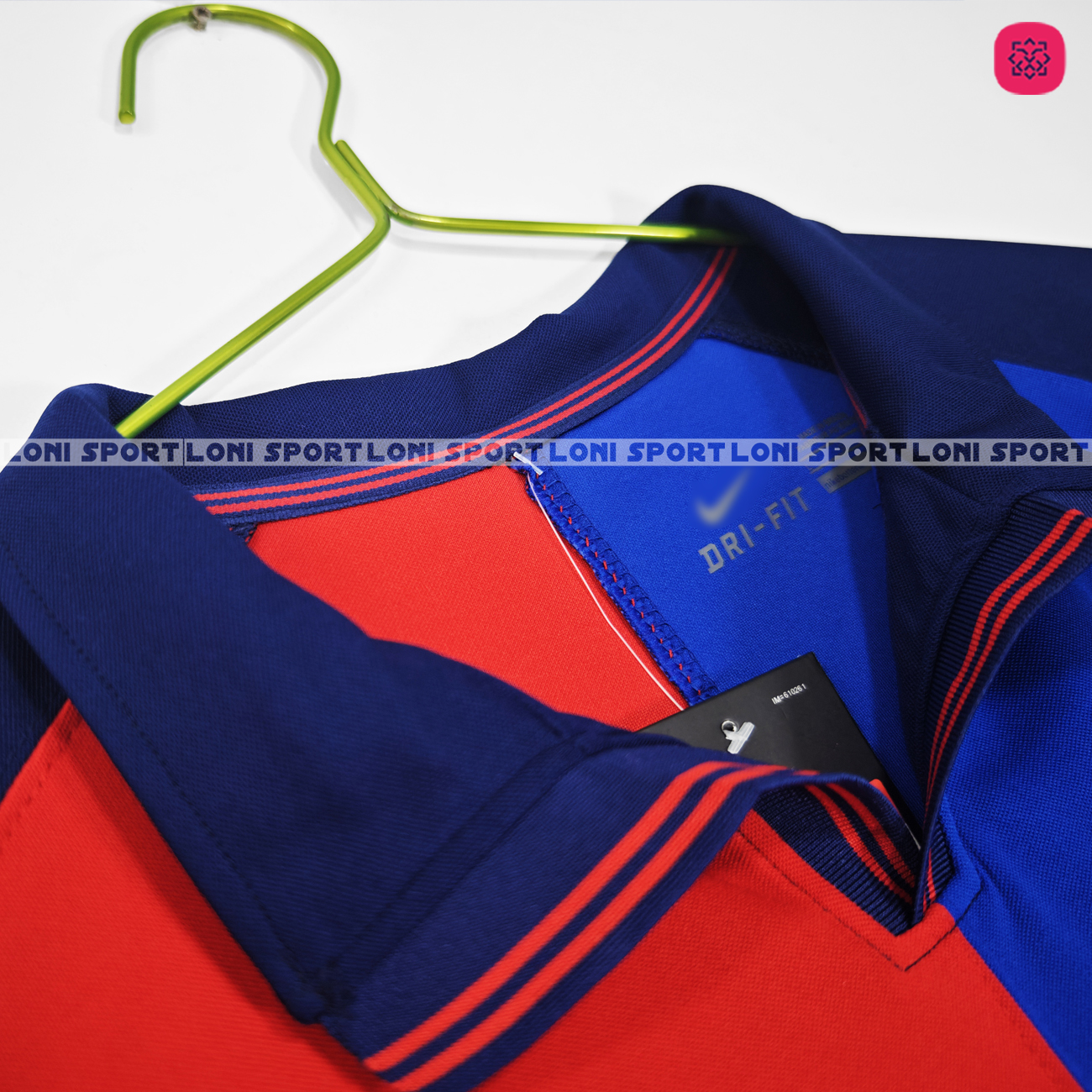 Áo Retro Barca sân nhà xanh/đỏ 1899/1999_thumbnail_6