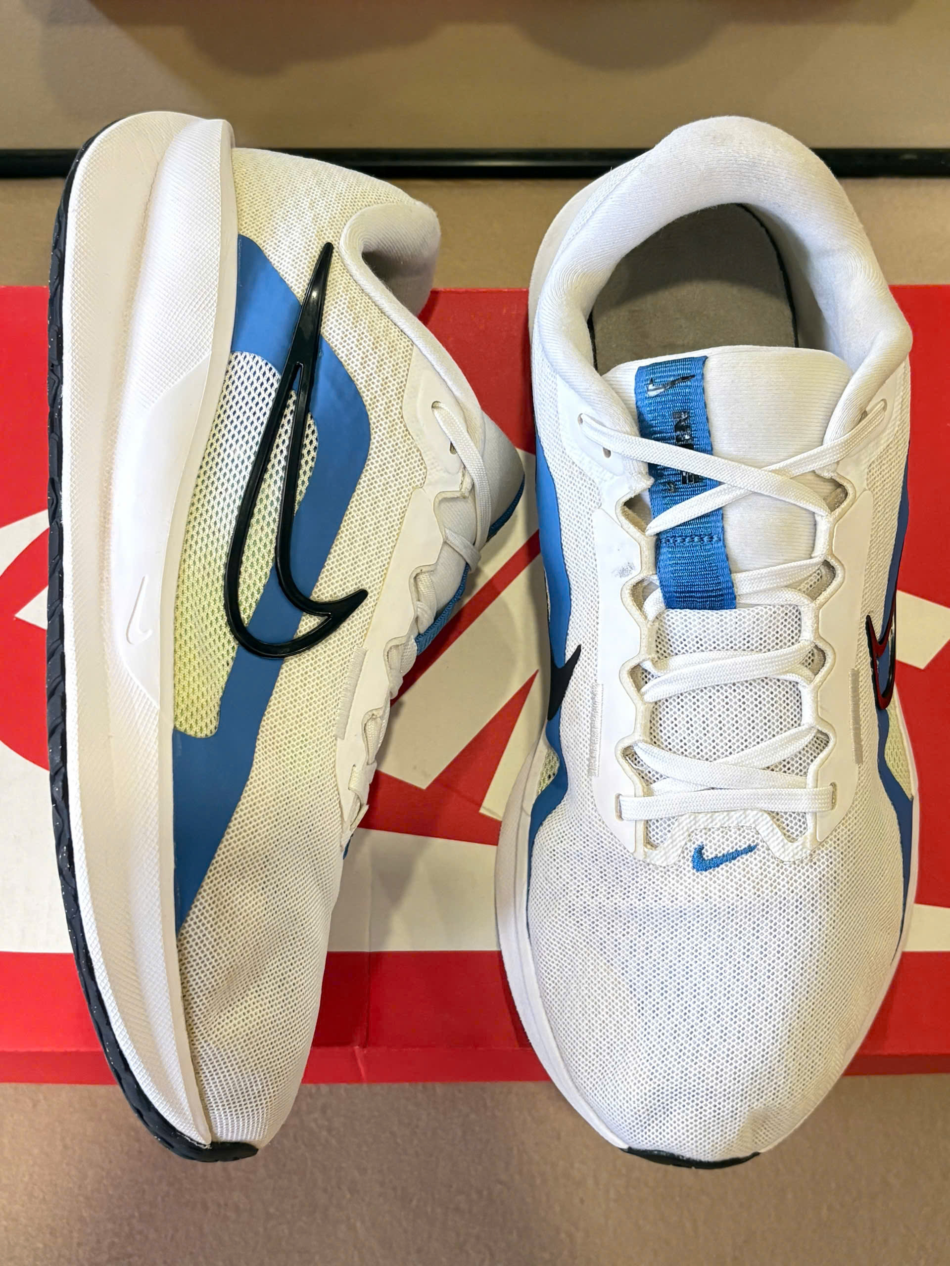 Nike Downshifter 13 Extra Wide ‘White Star Blue’ FJ1284-103