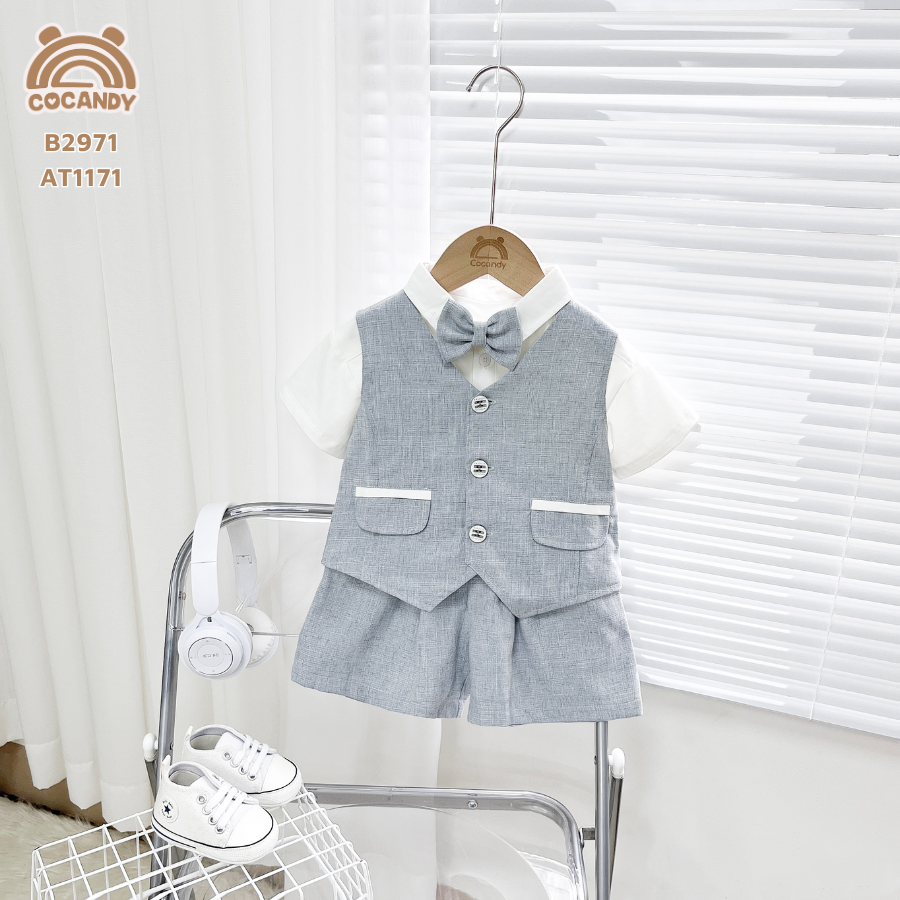 Bộ gile XANH NHẠT phối TRẮNG