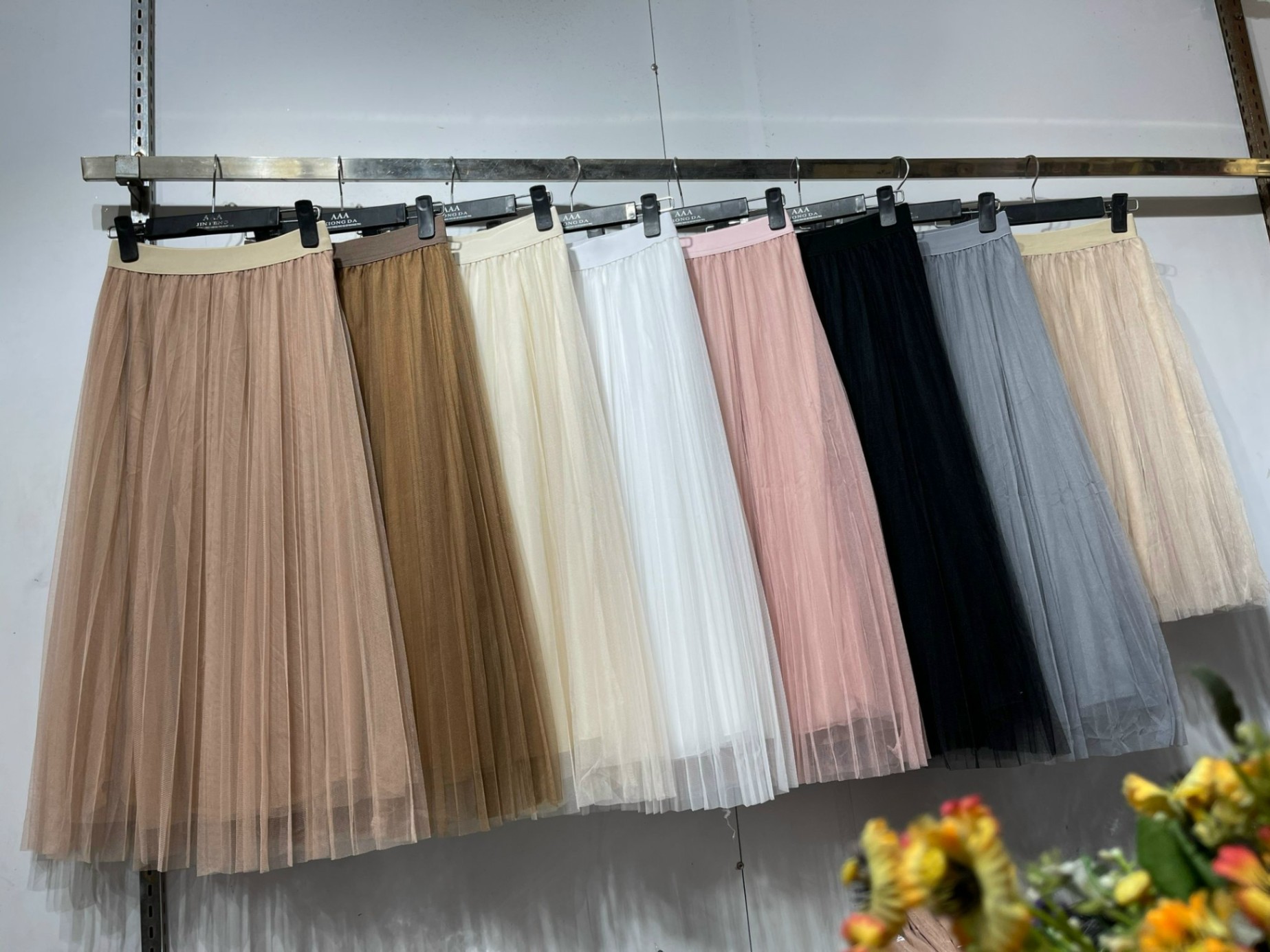 Chân váy dập ly 3 lớp