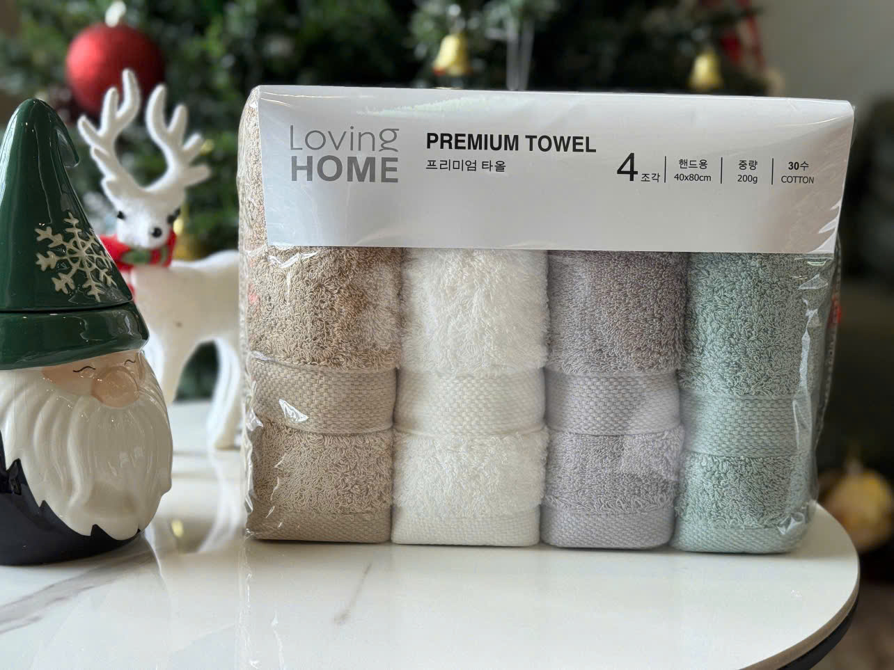 HL321 - Set 4 khăn  ( NGẪU NHIÊN )