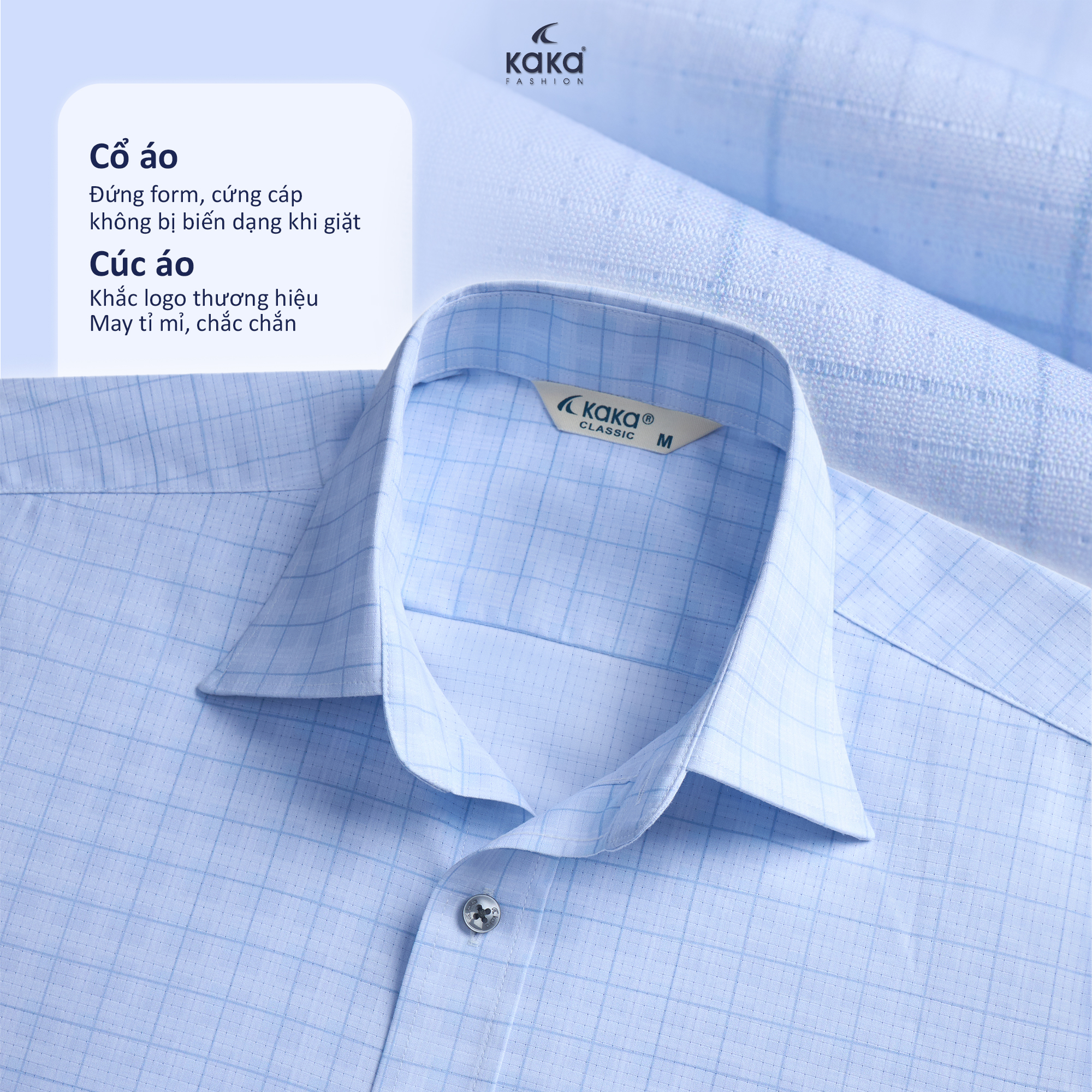 Áo Sơ Mi Kaka Họa Tiết Sọc Có Túi_thumbnail_8