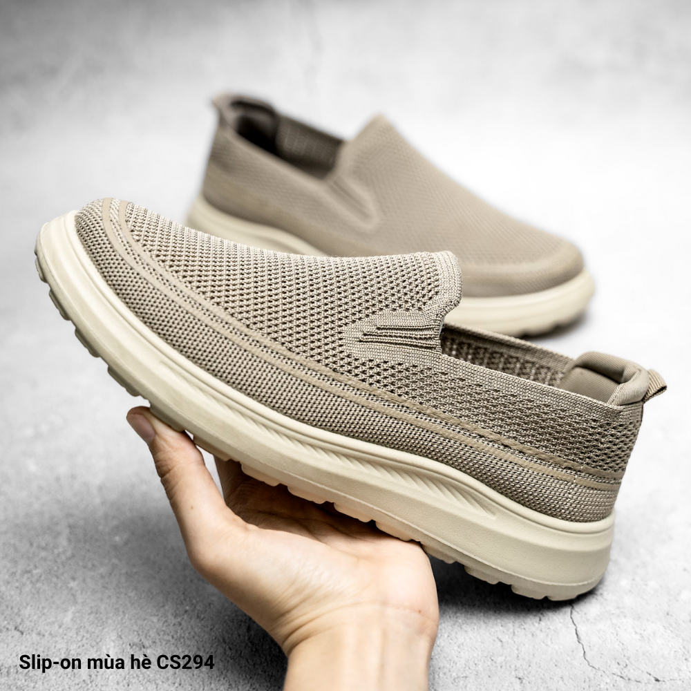 Slip-on vải thoáng khí CS294 (- 1 Size )