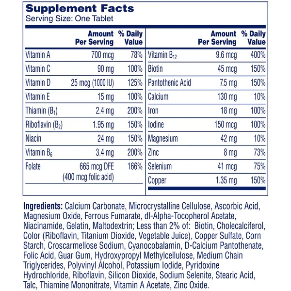 Viên Uống Bổ Sung Vitamin Tổng Hợp One A Day Women's Multivitamin - Hộp 300 Viên_thumbnail_2