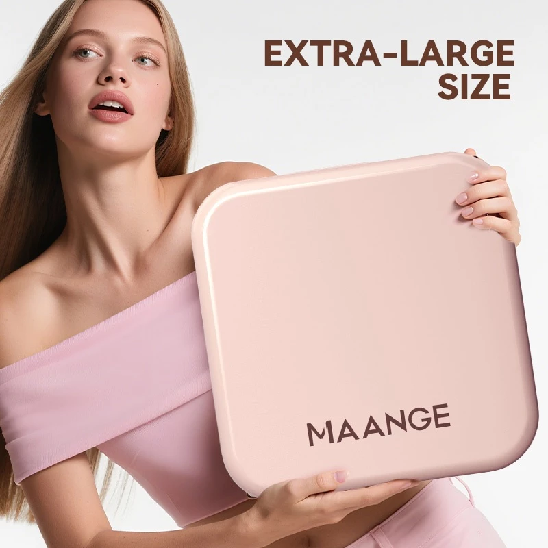 MAANGE Oil-Control Pressed Powder - Matte & Poreless 8g / 18g-F01 With Powder Puff_thumbnail_0