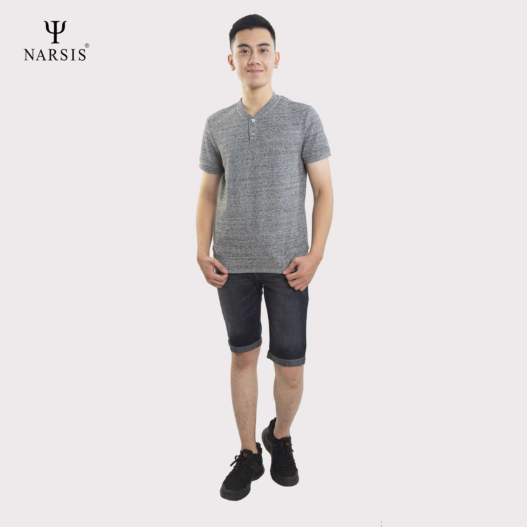 ÁO PHÔNG NAM D0041 D0041 NARSIS VẢI LEN COTTON ẤM ÁP, THOÁNG MÁT, GIỮ ẤM TỐT, MỀM MẠI