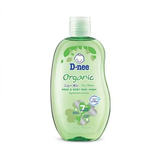 Tắm gội D-NEE Organic 200ml xanh